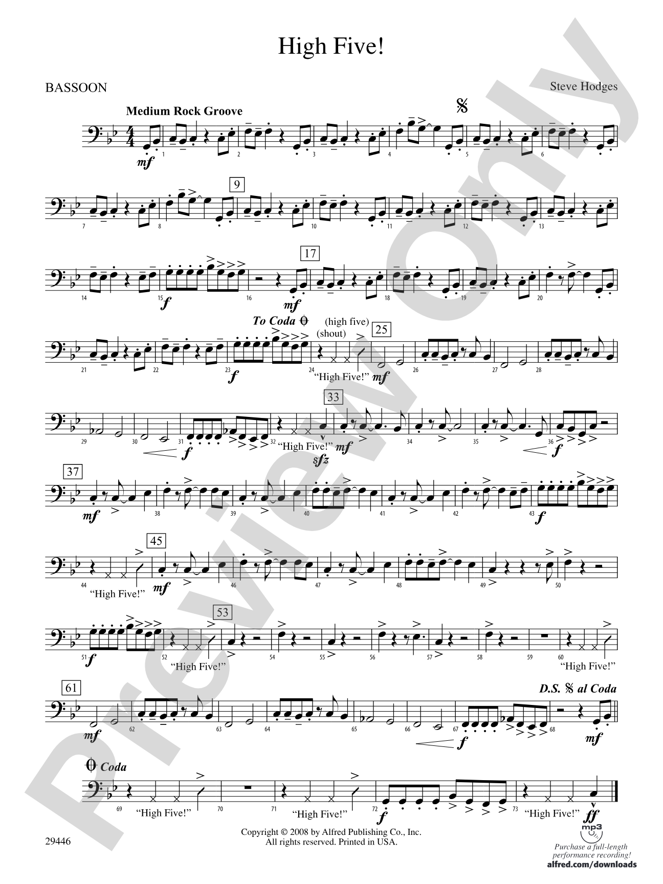 High Five!: Bassoon