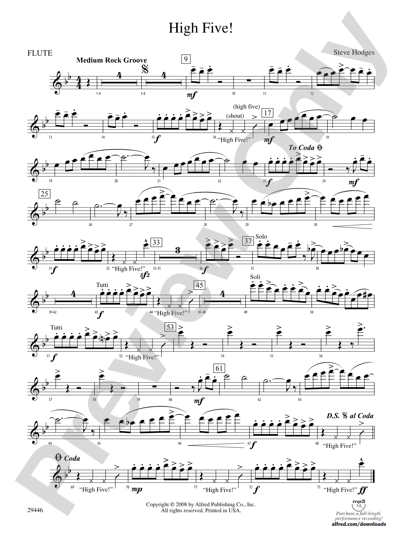High Five!: Flute