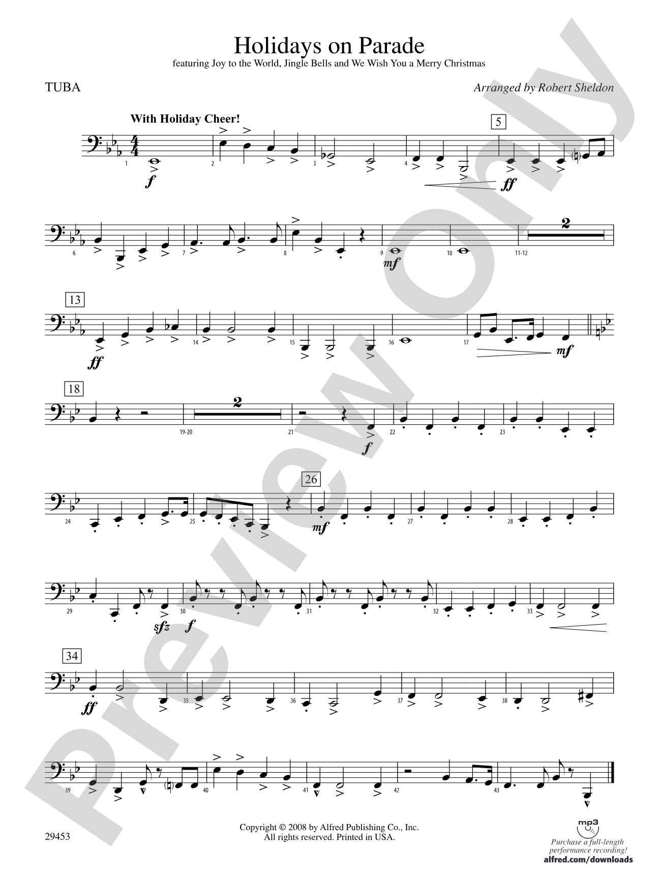 Holidays on Parade: Tuba