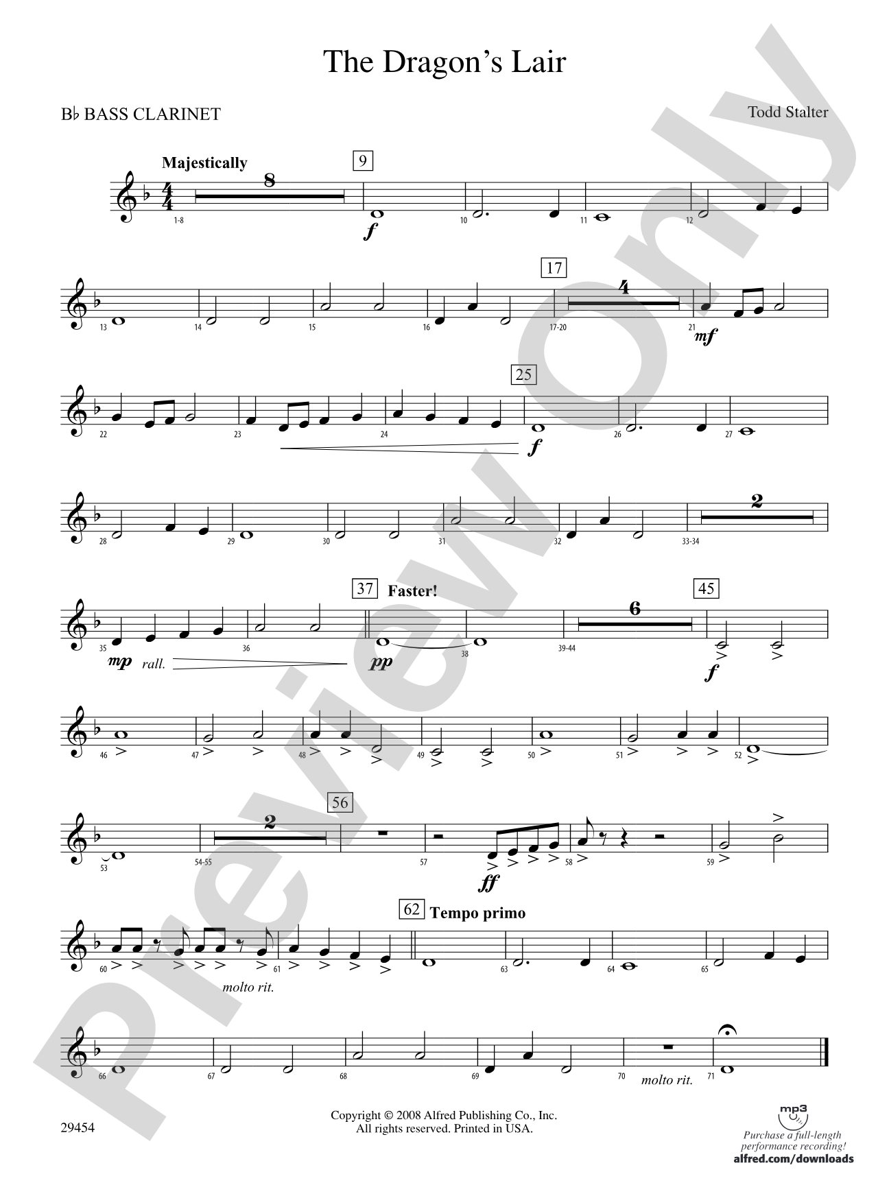 The Dragon's Lair: B-flat Bass Clarinet