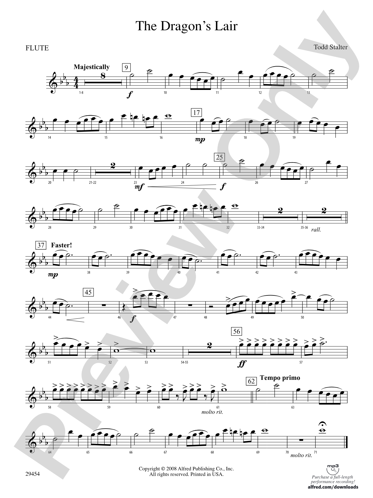 The Dragon's Lair: Flute