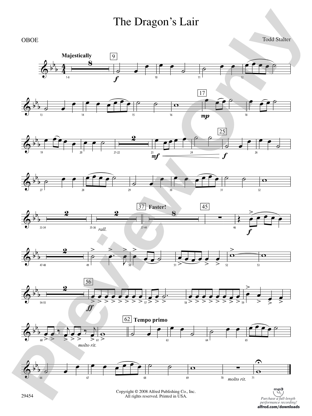 The Dragon's Lair: Oboe