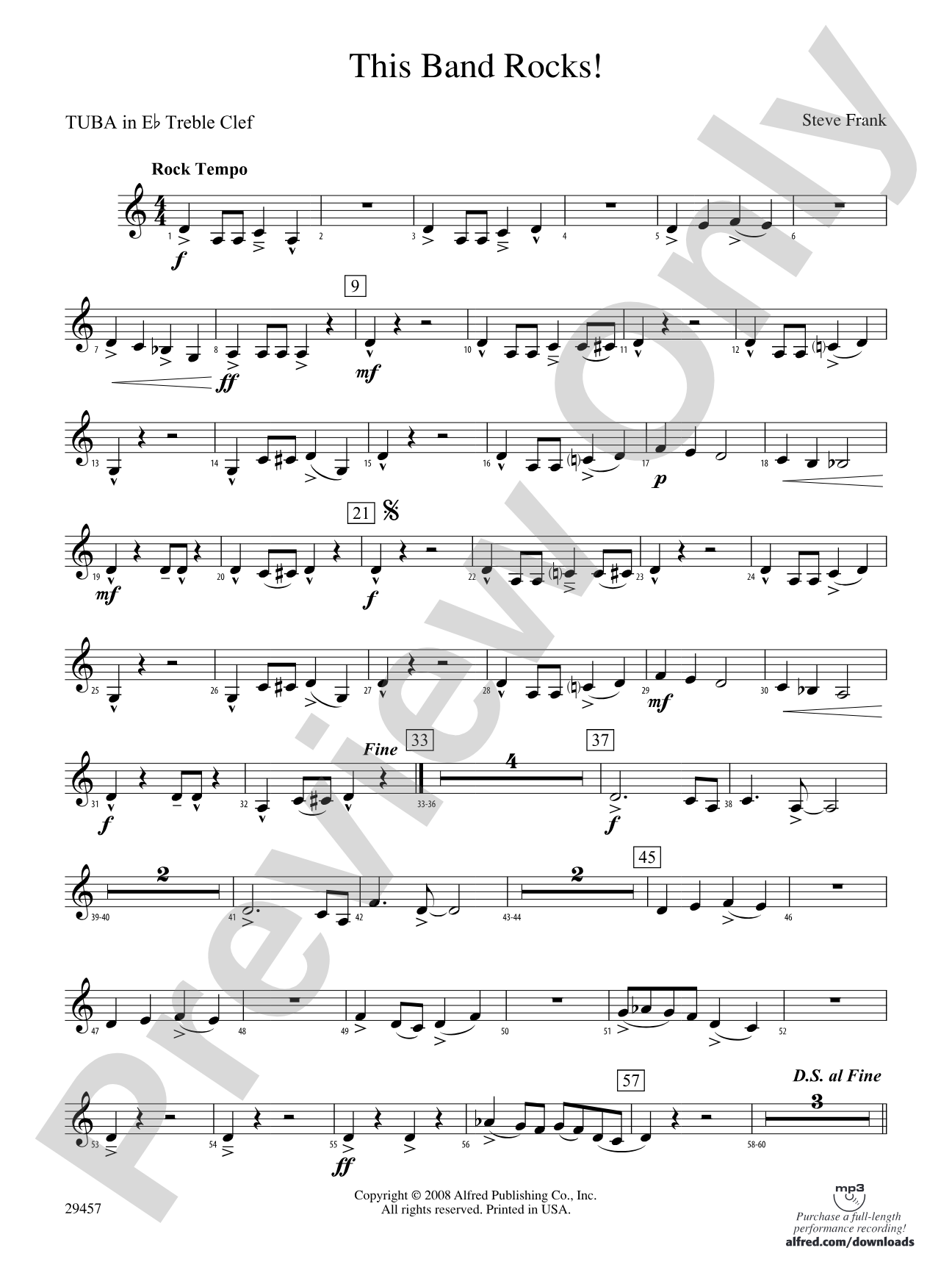 This Band Rocks!: (wp) E-flat Tuba T.C.