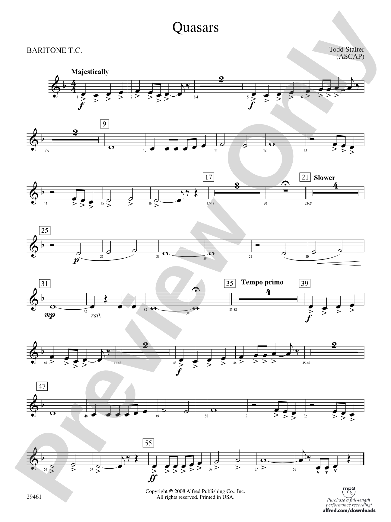Quasars: Baritone T.C.