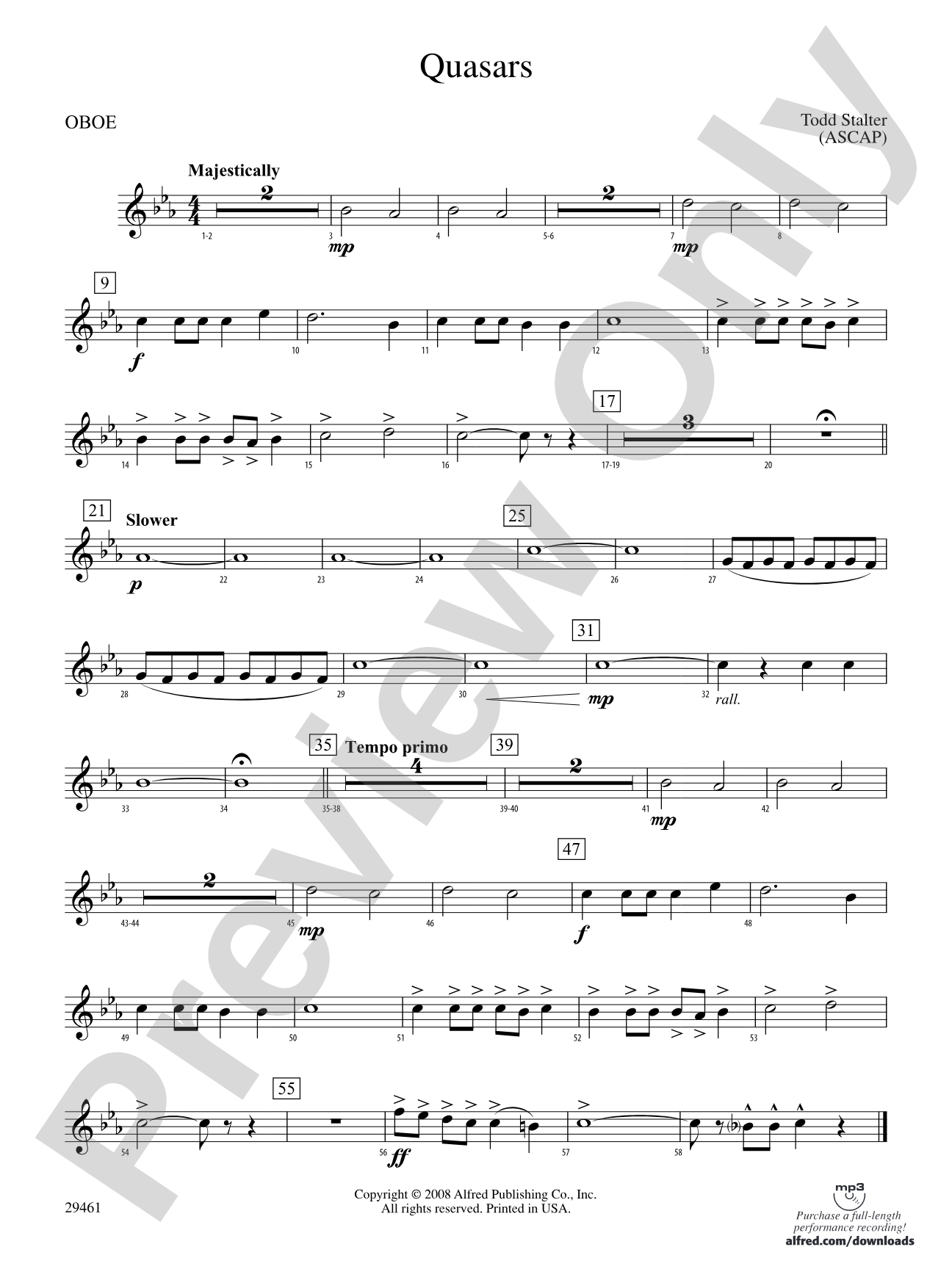 Quasars: Oboe