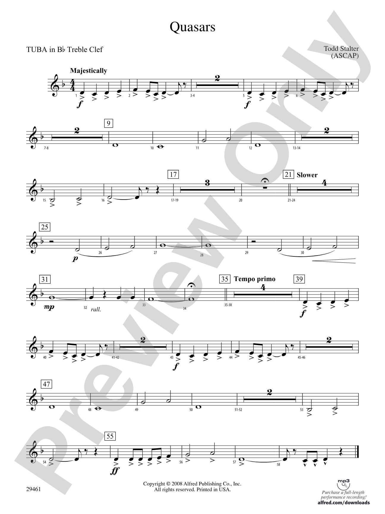 Quasars: (wp) B-flat Tuba T.C.