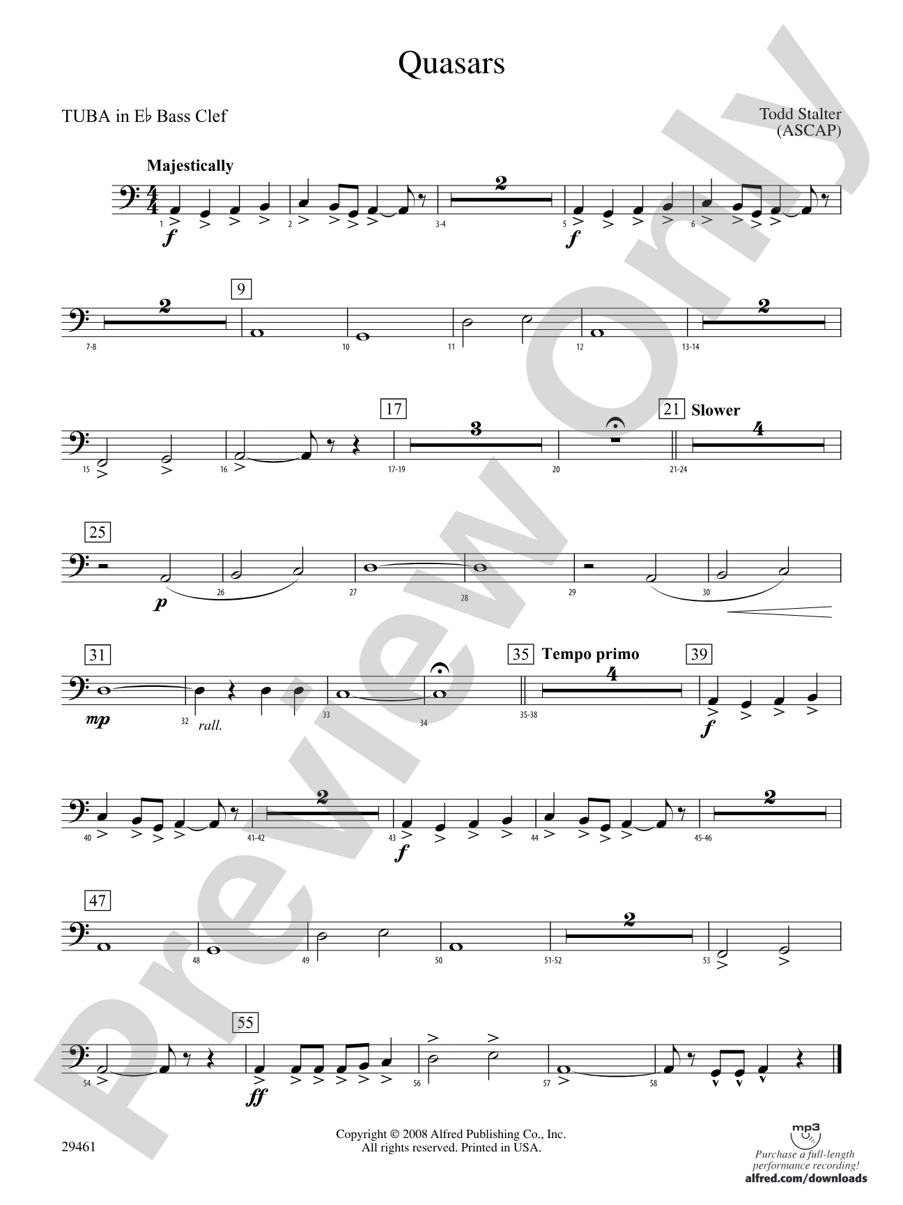 Quasars: (wp) E-flat Tuba B.C.