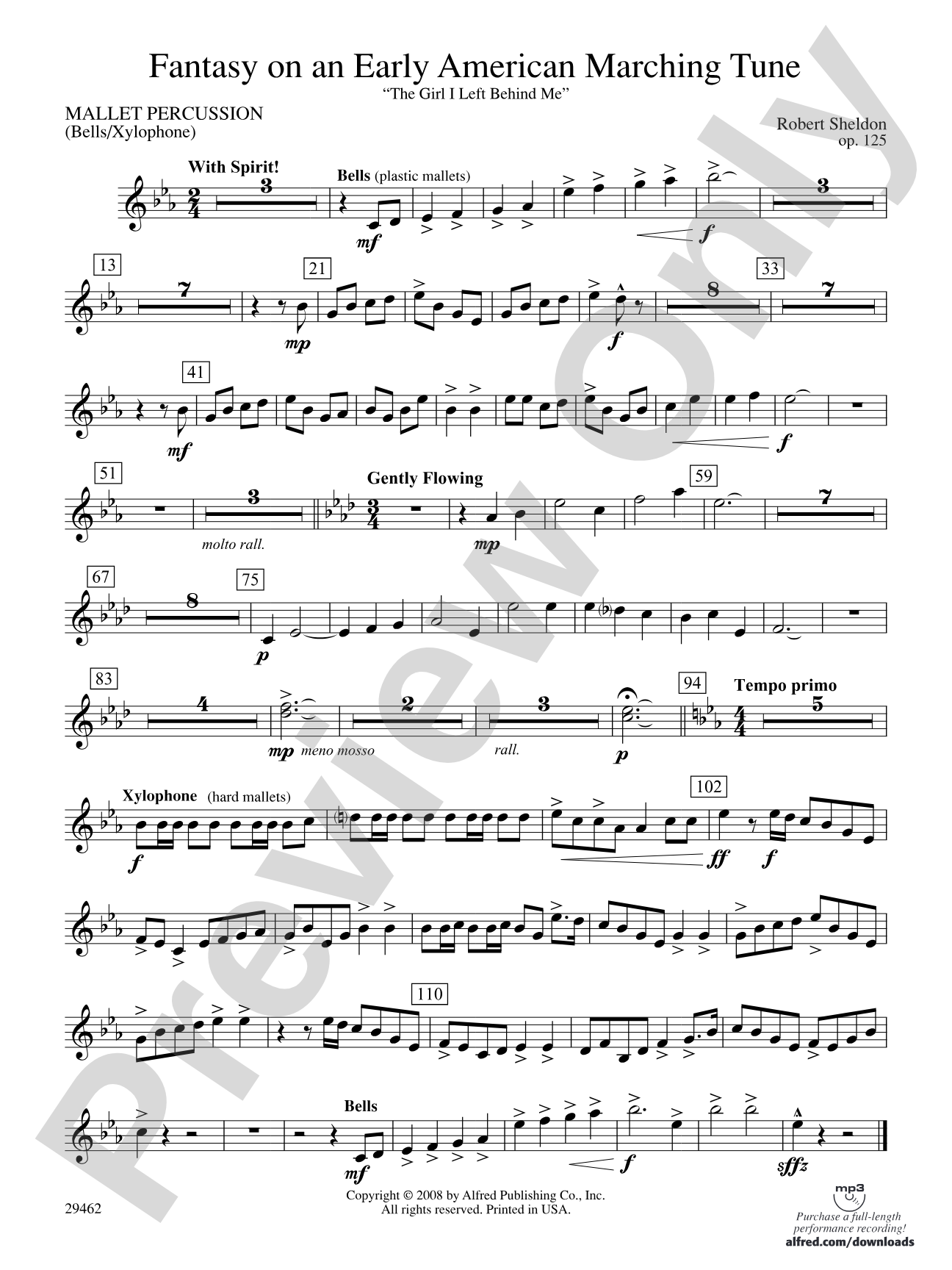 Fantasy on an Early American Marching Tune: Mallets