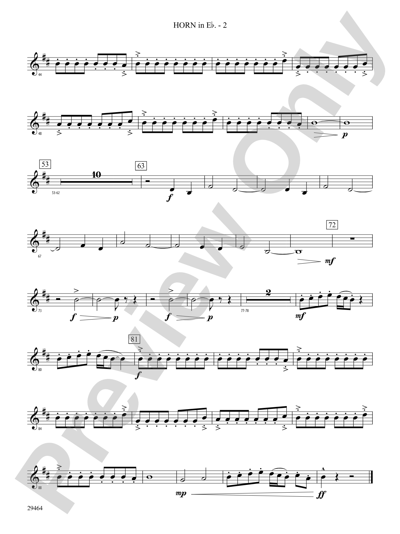 Land of the Midnight Sun: (wp) 1st Horn in E-flat