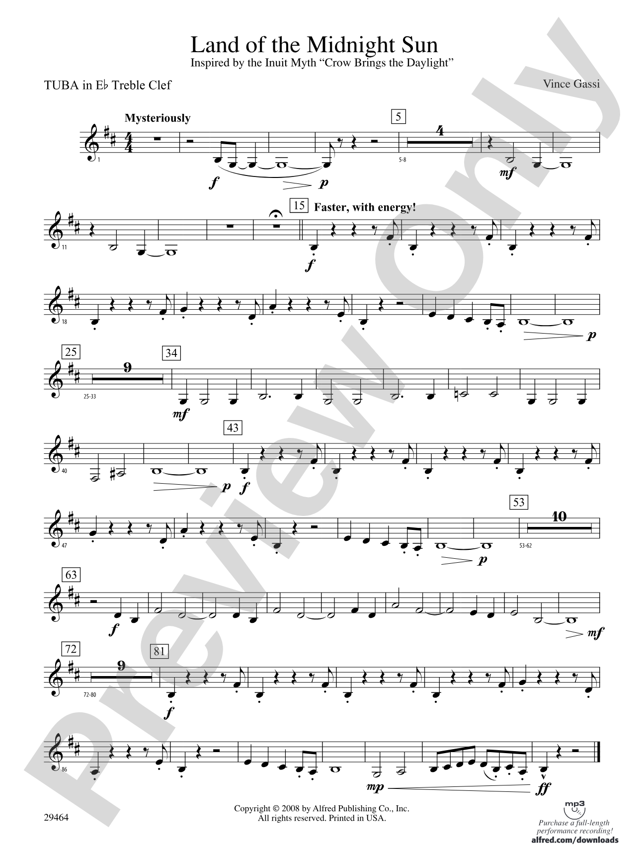 Land of the Midnight Sun: (wp) E-flat Tuba T.C.