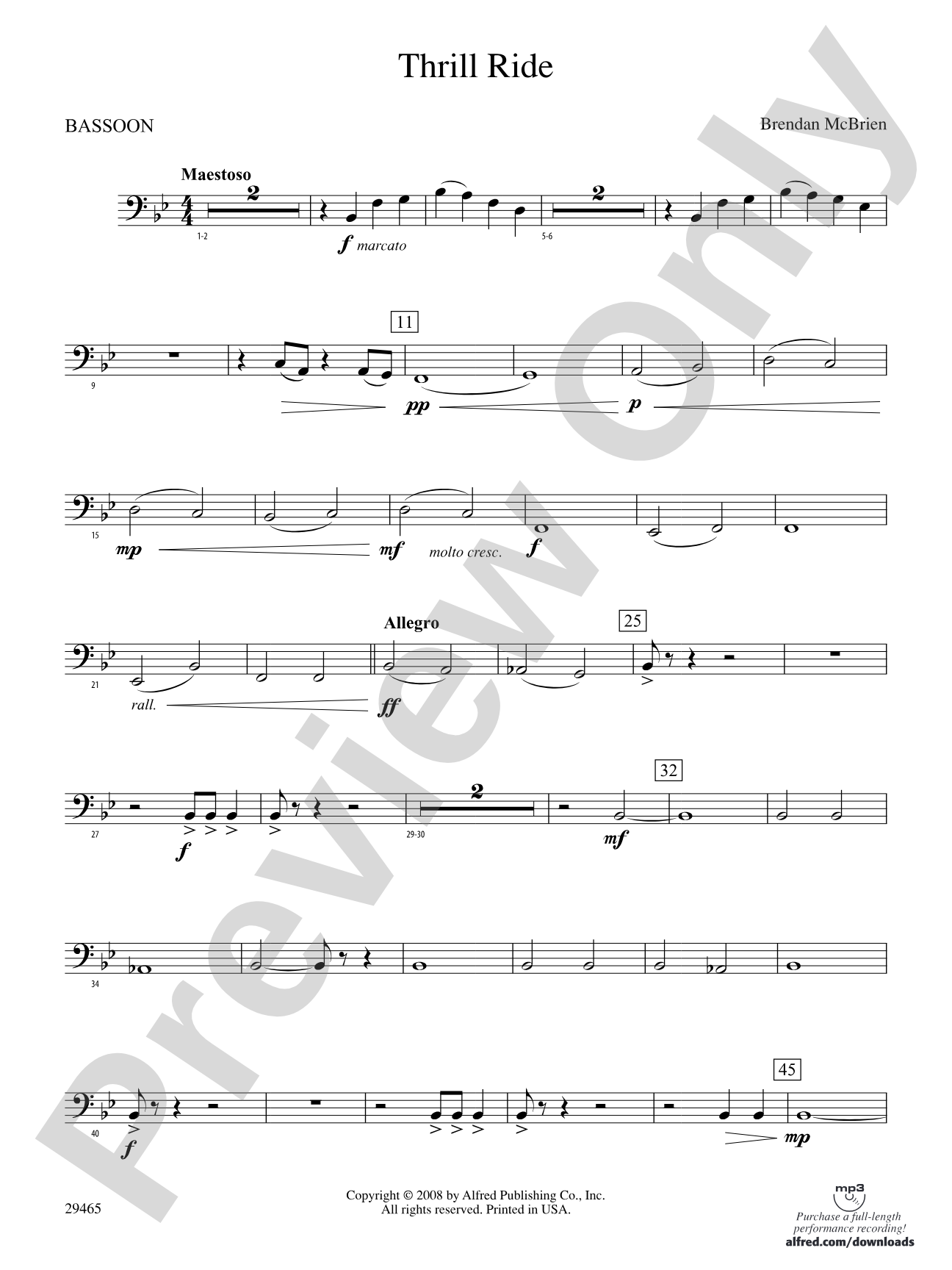 Thrill Ride: Bassoon