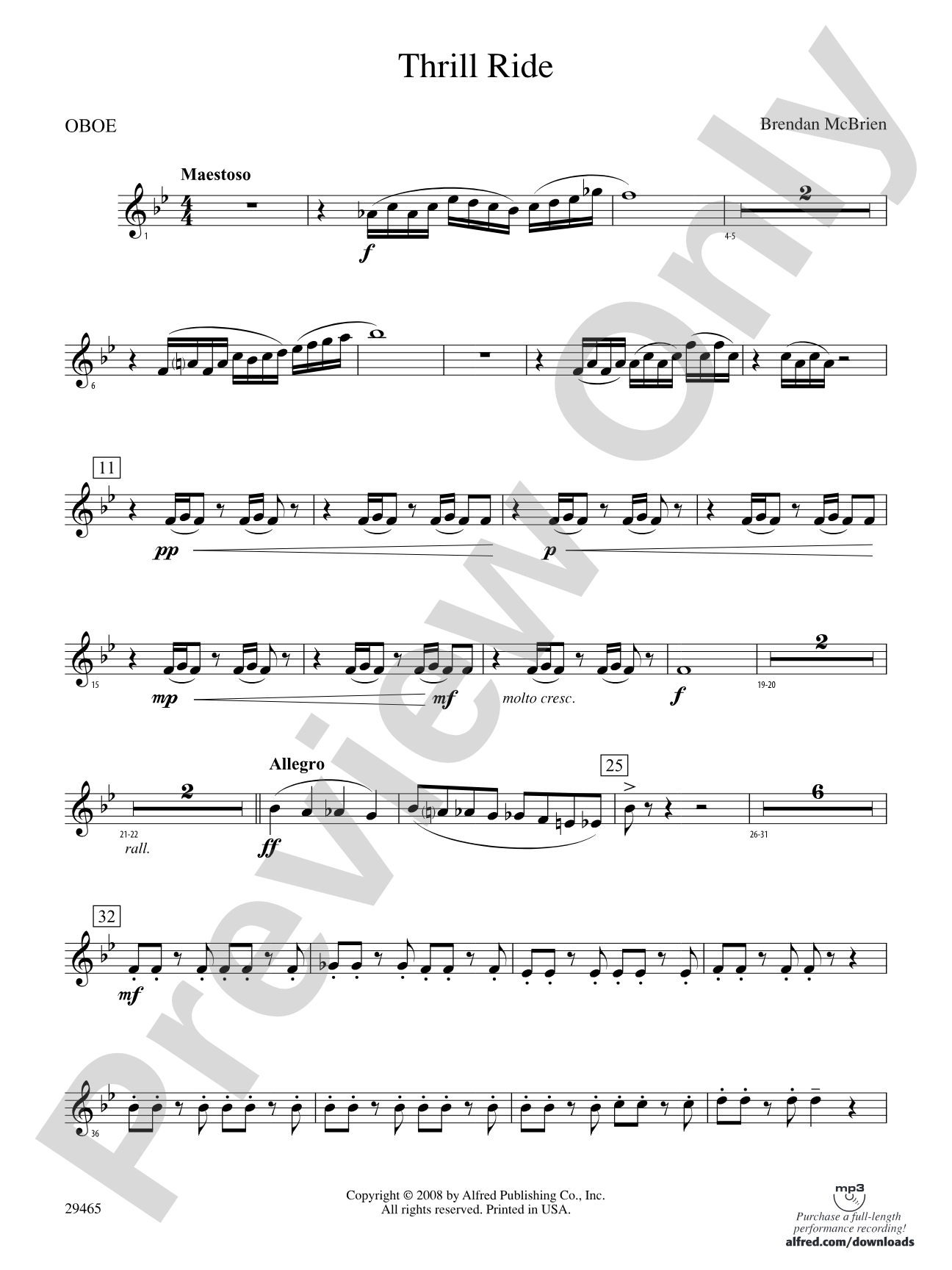 Thrill Ride: Oboe