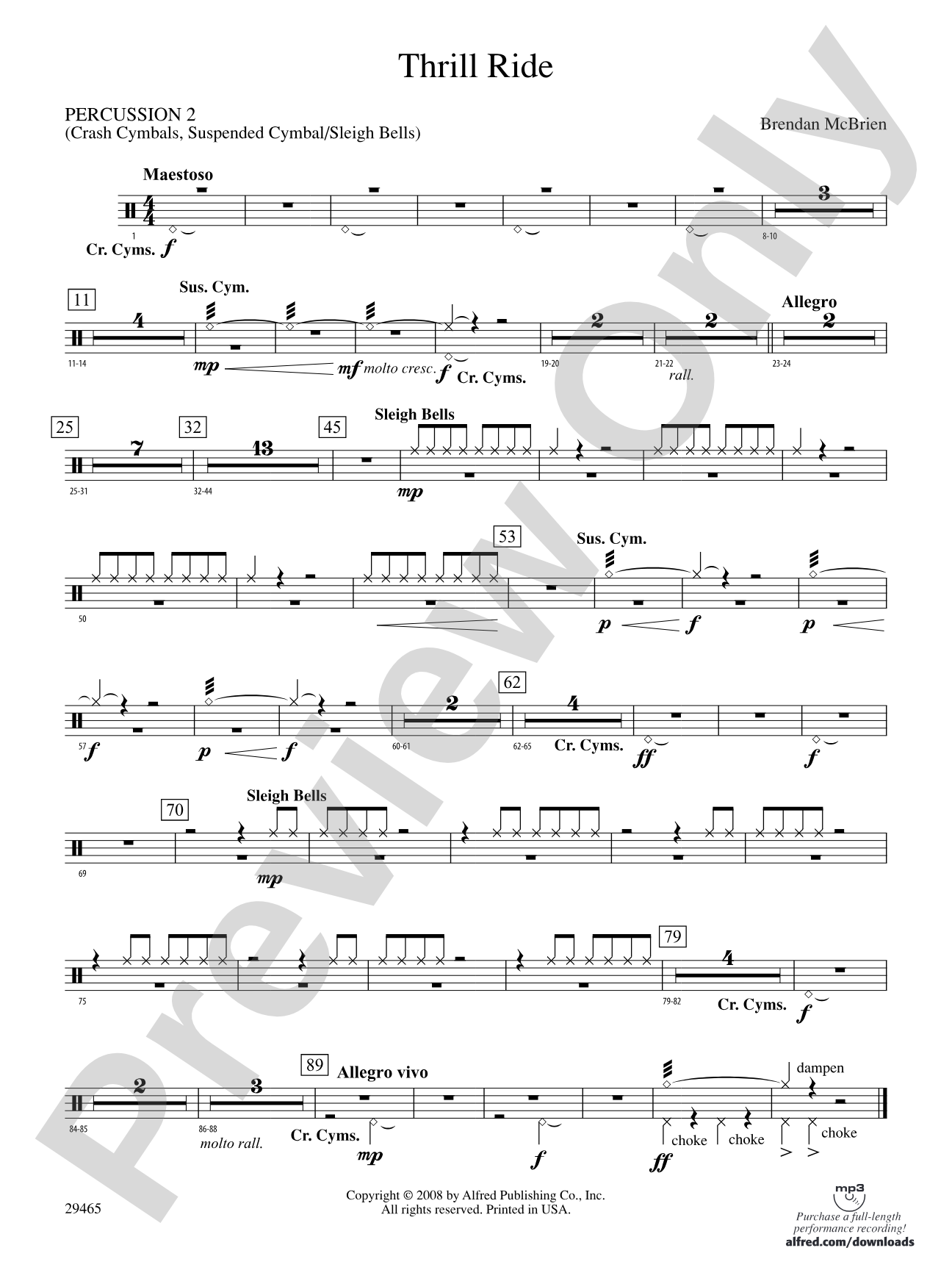 Thrill Ride: 2nd Percussion