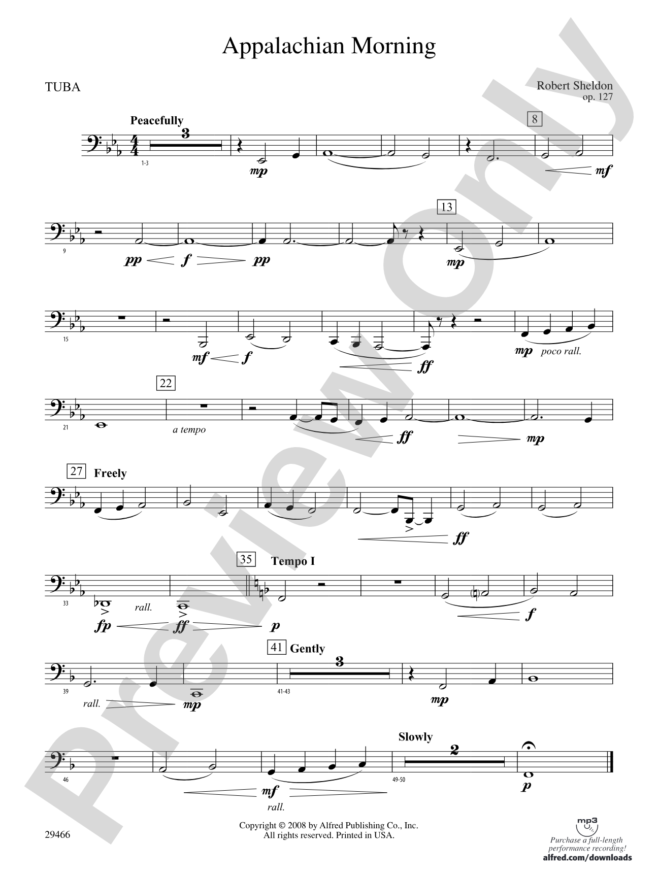 Appalachian Morning: Tuba