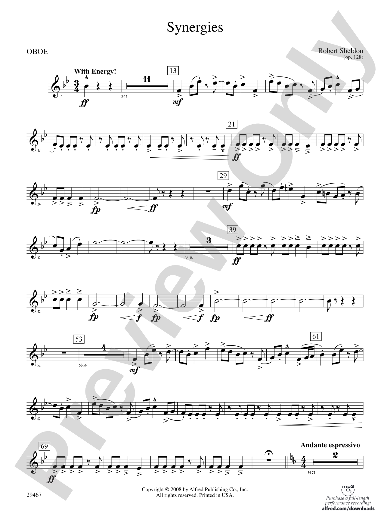 Synergies: Oboe