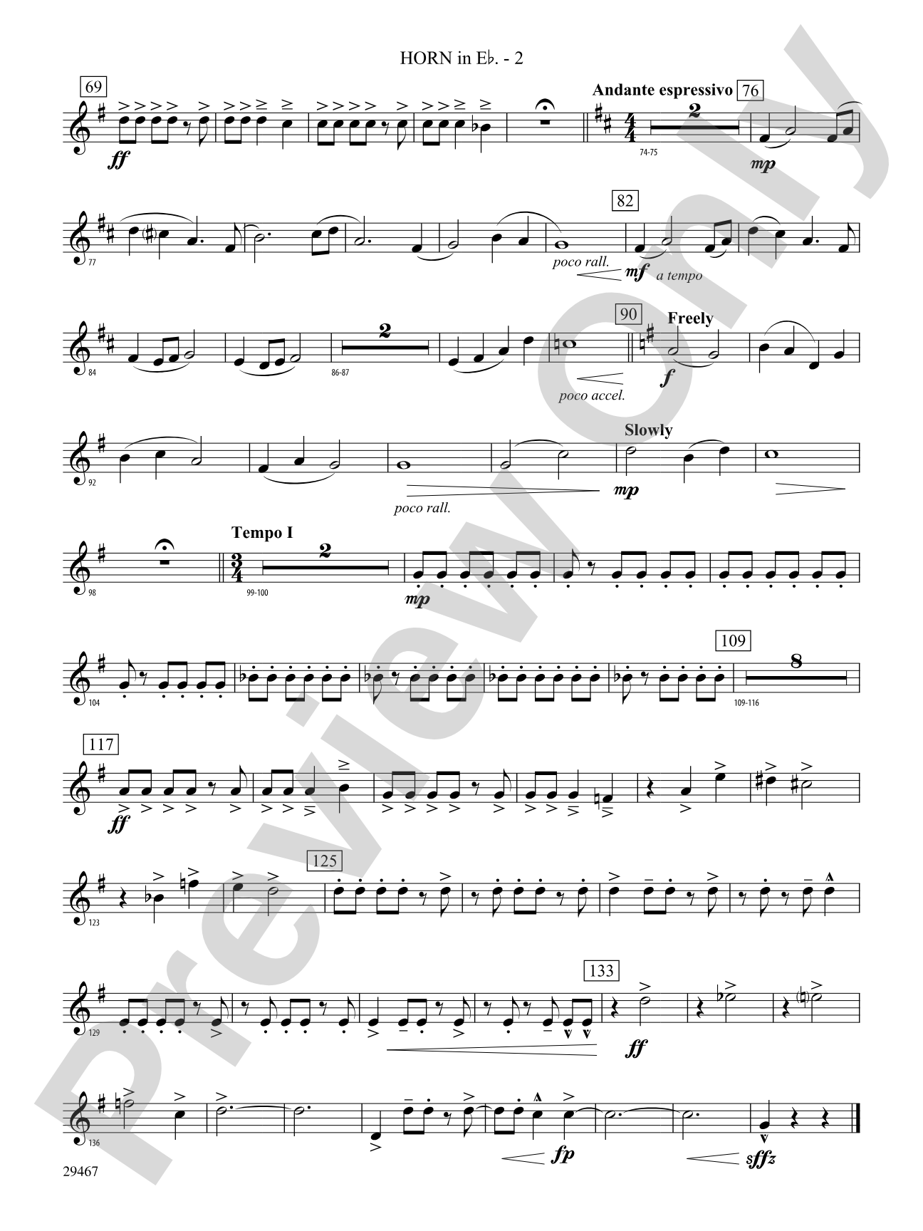 Synergies: (wp) 1st Horn in E-flat