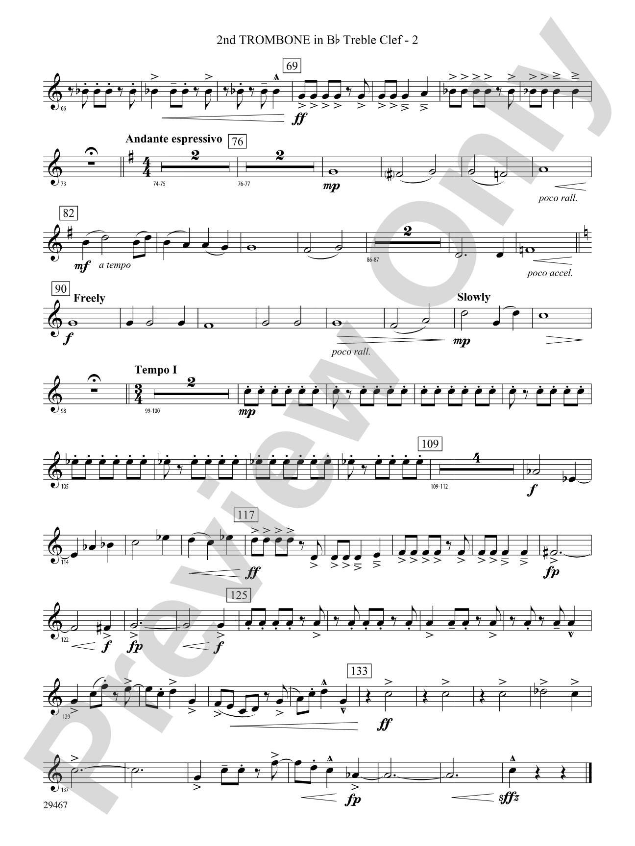 Synergies: (wp) 2nd B-flat Trombone T.C.