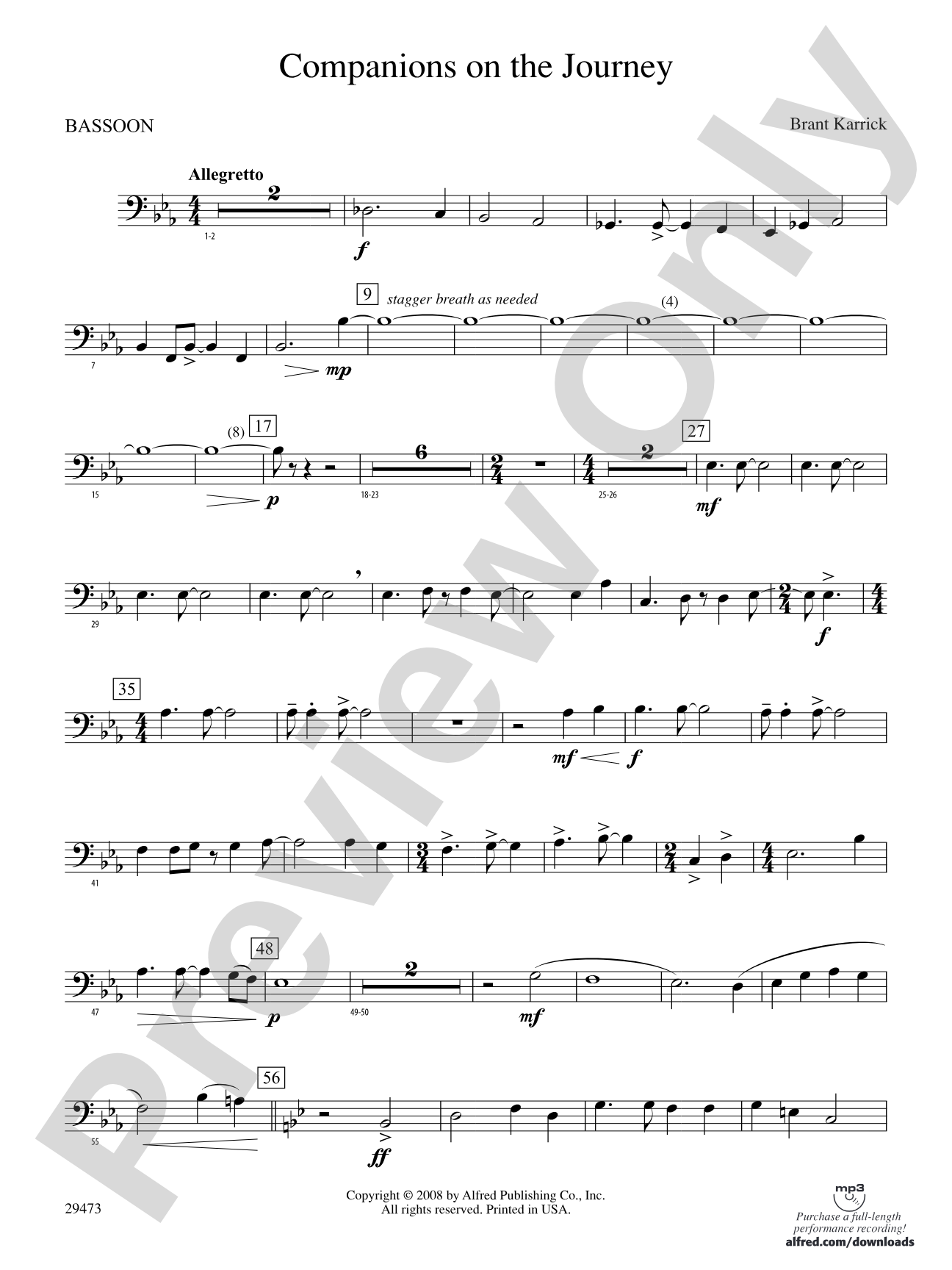 Companions on the Journey: Bassoon