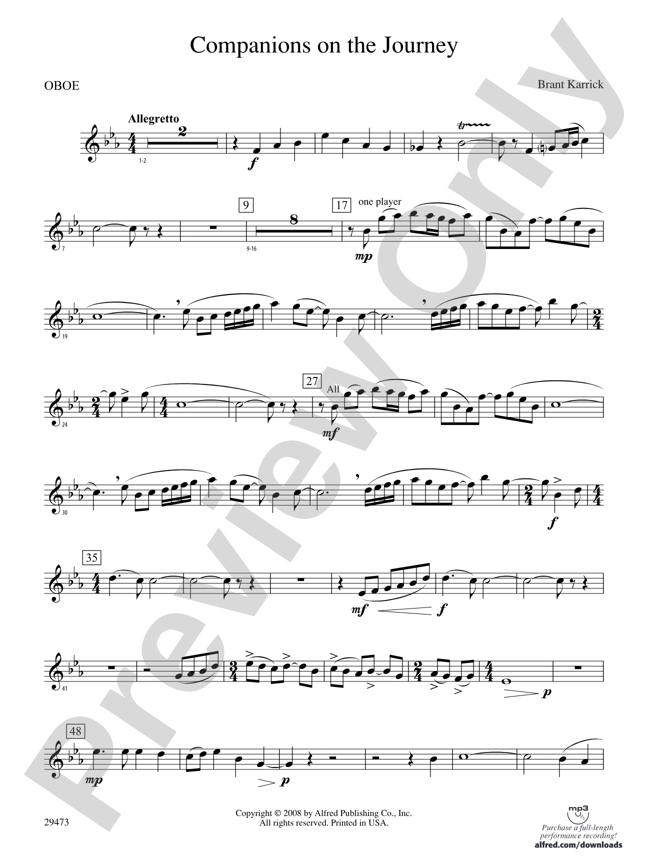 Companions on the Journey: Oboe