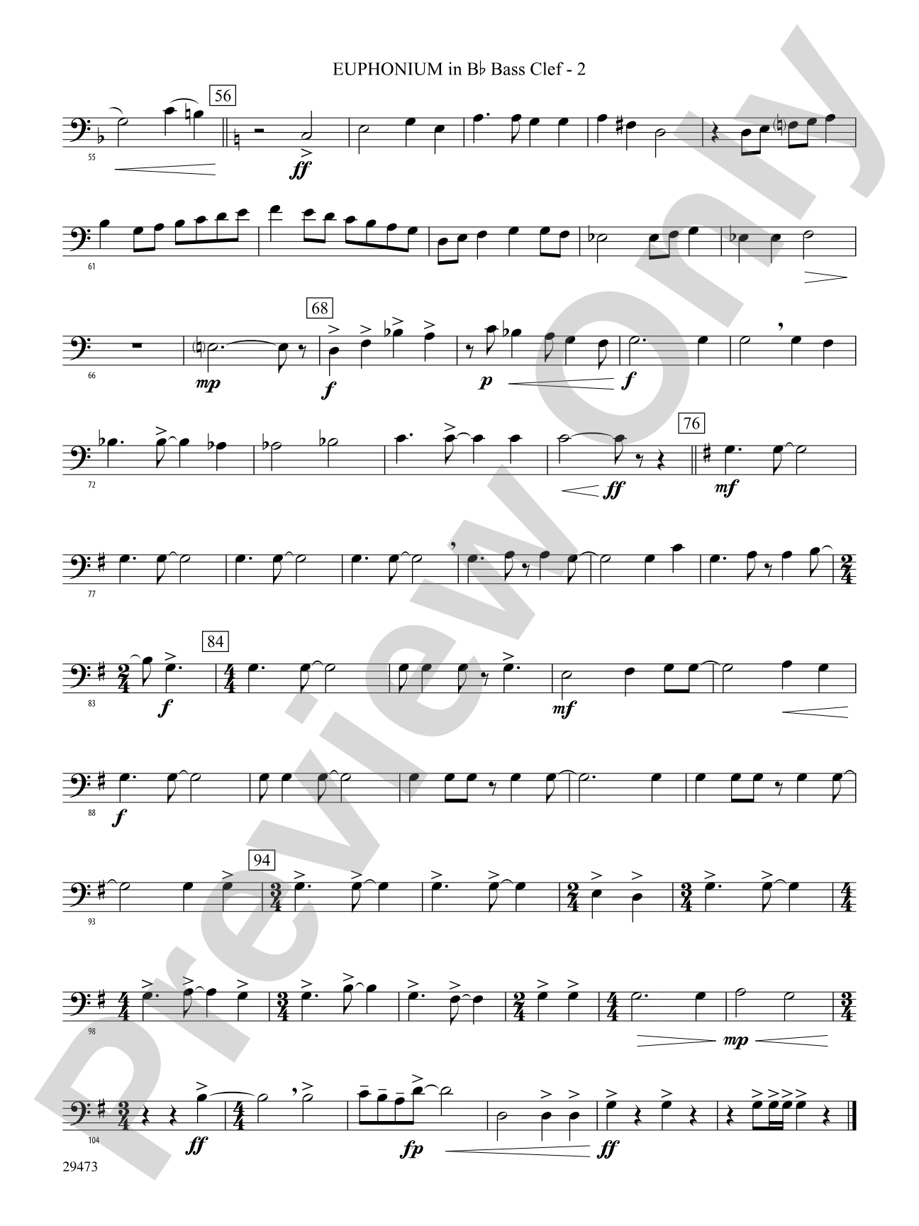 Companions on the Journey: (wp) B-flat Baritone B.C.