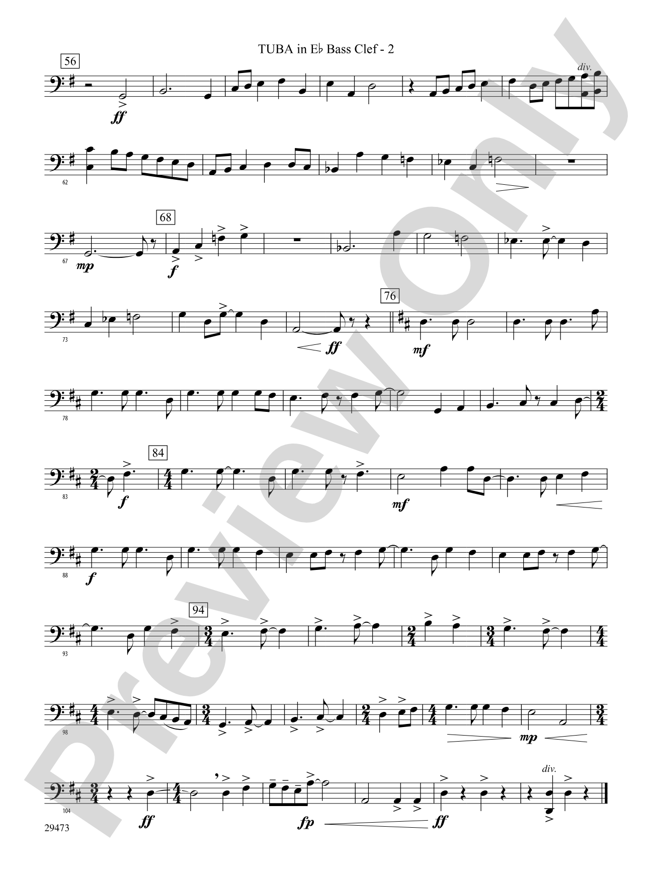 Companions on the Journey: (wp) E-flat Tuba B.C.