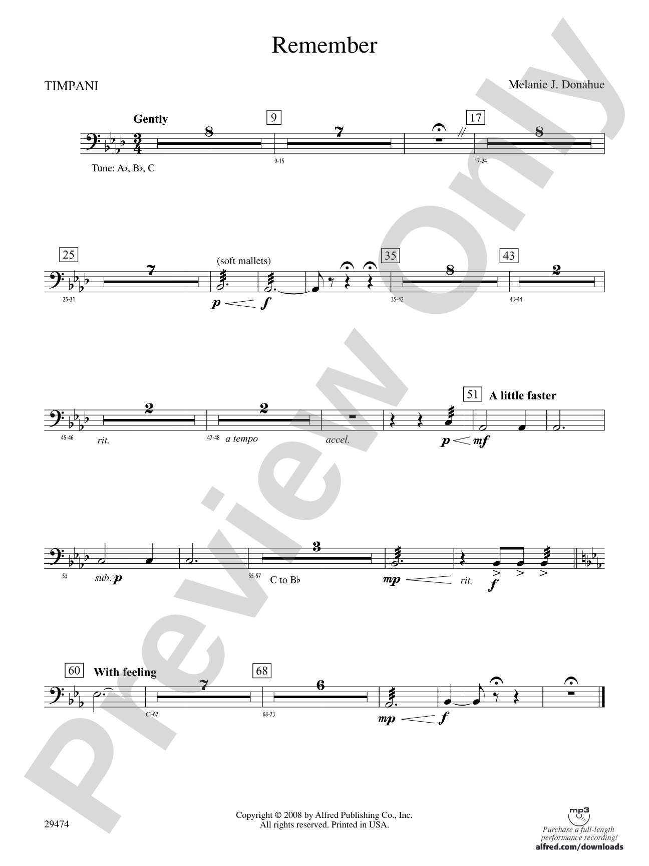 Remember: Timpani