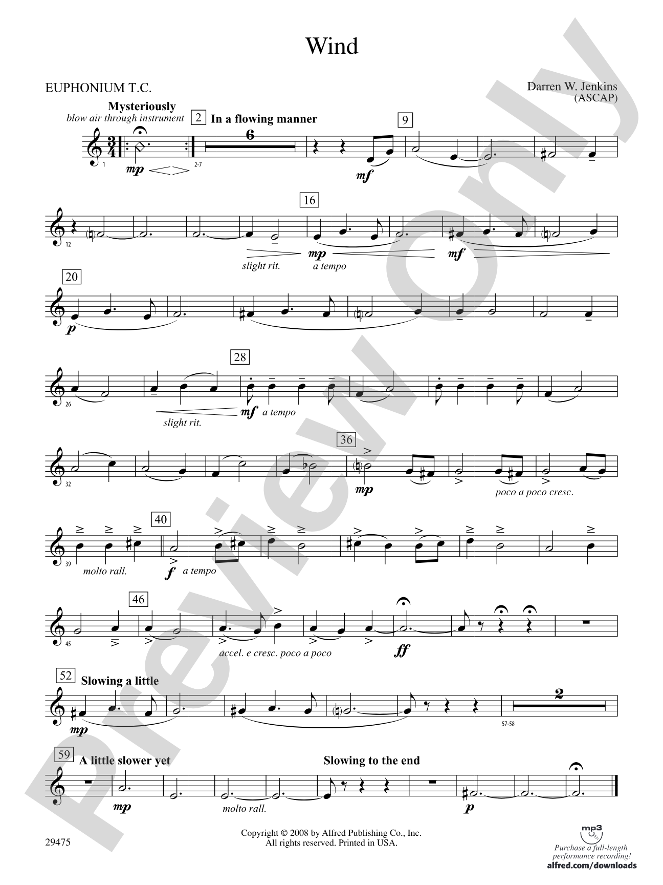 Wind: Baritone T.C.