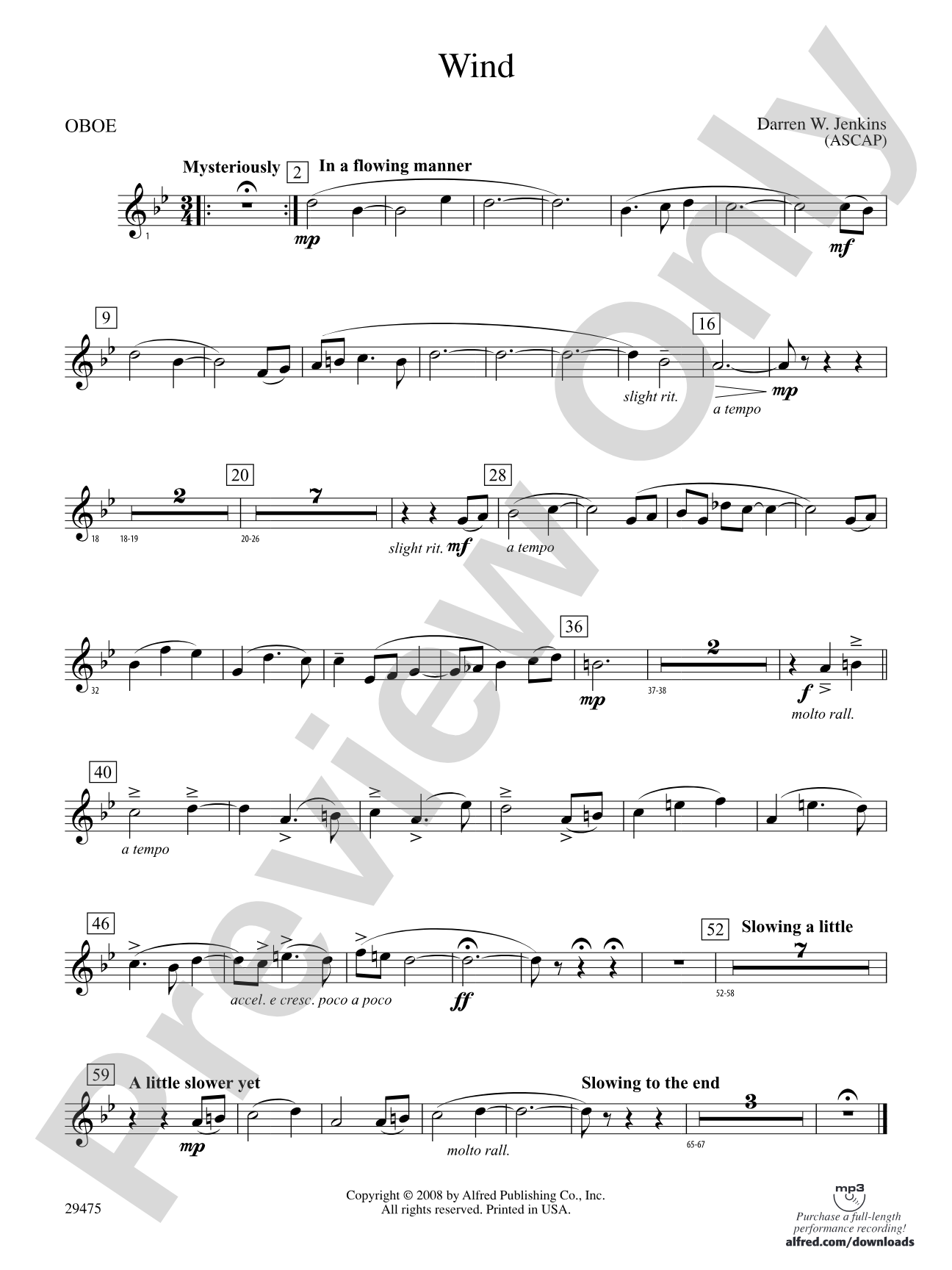 Wind: Oboe