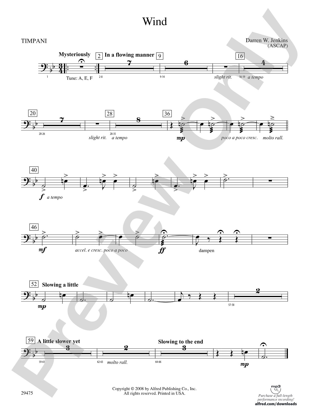 Wind: Timpani