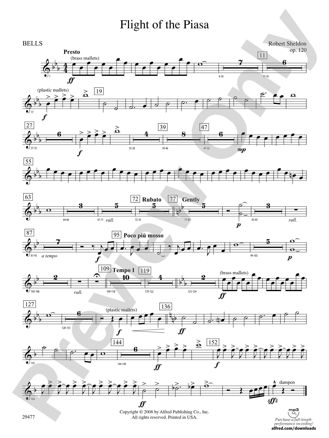 Flight of the Piasa: Bells