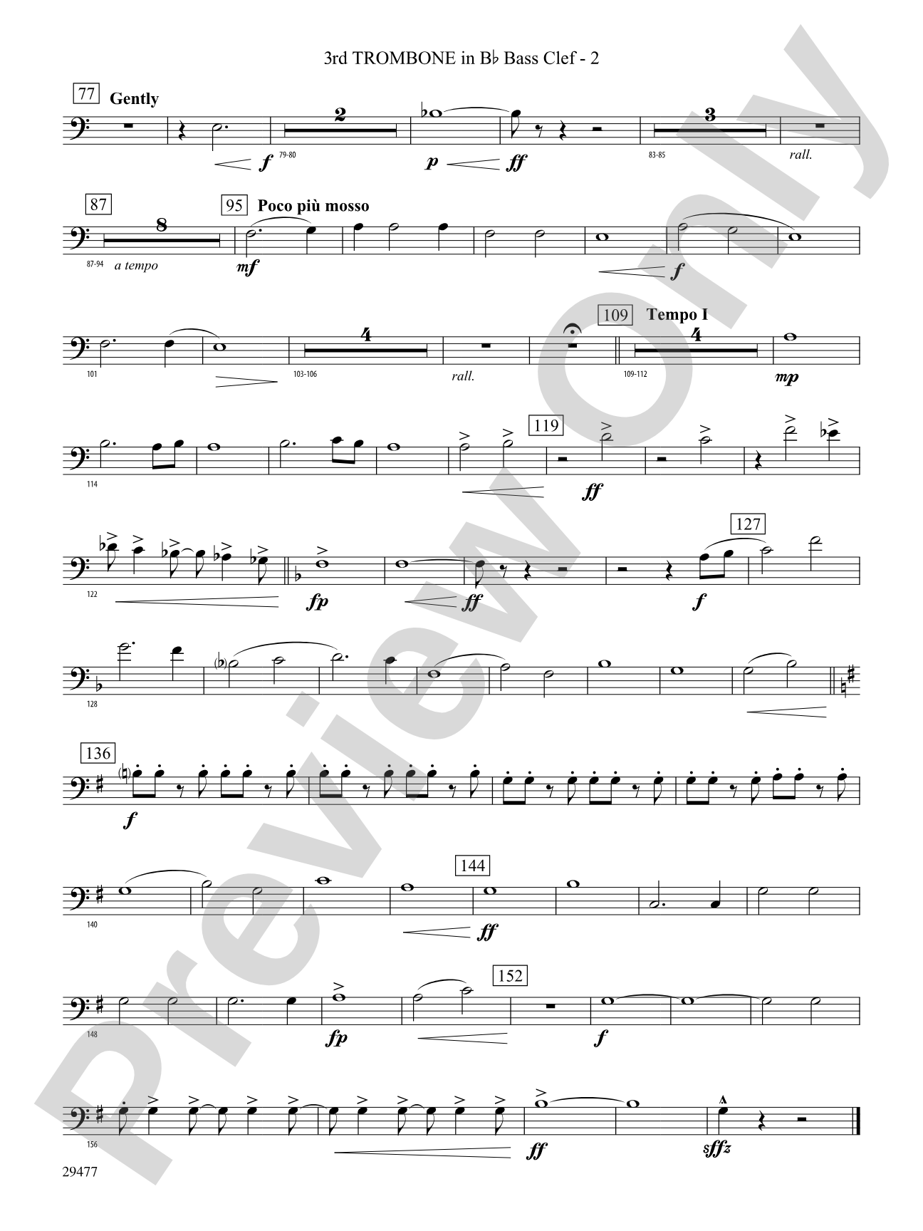 Flight of the Piasa: (wp) 3rd B-flat Trombone B.C.