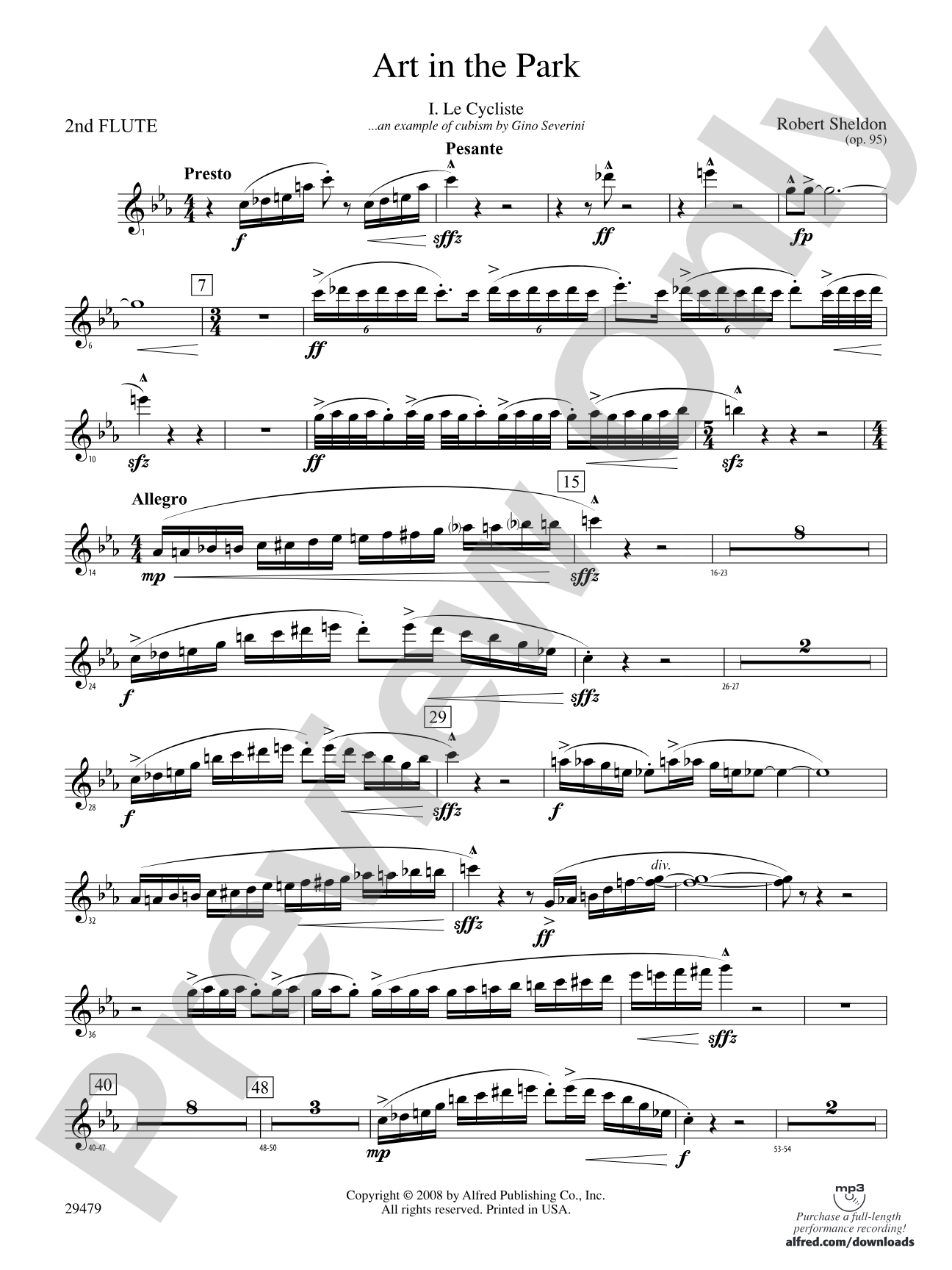 Art in the Park: 2nd Flute