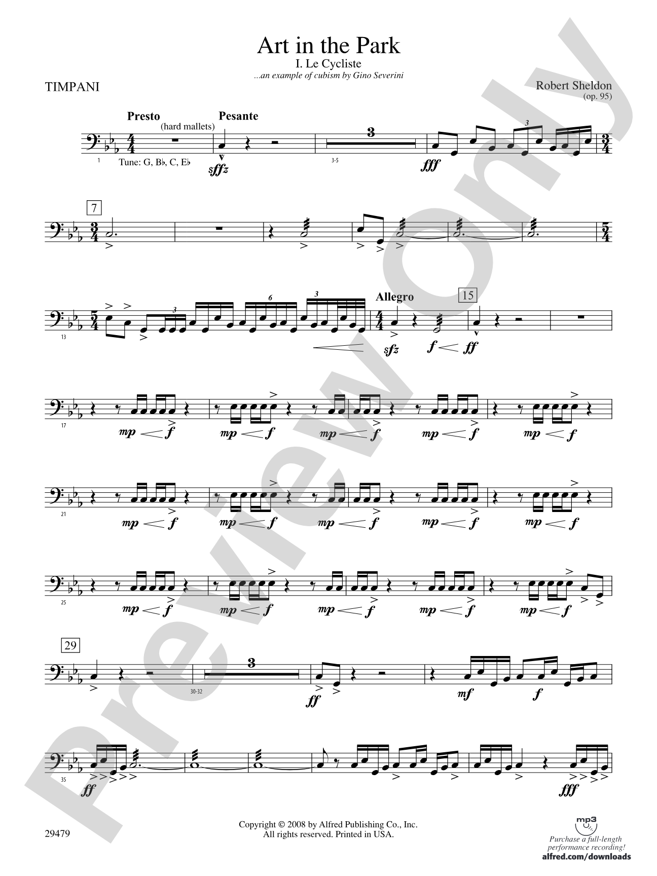 Art in the Park: Timpani