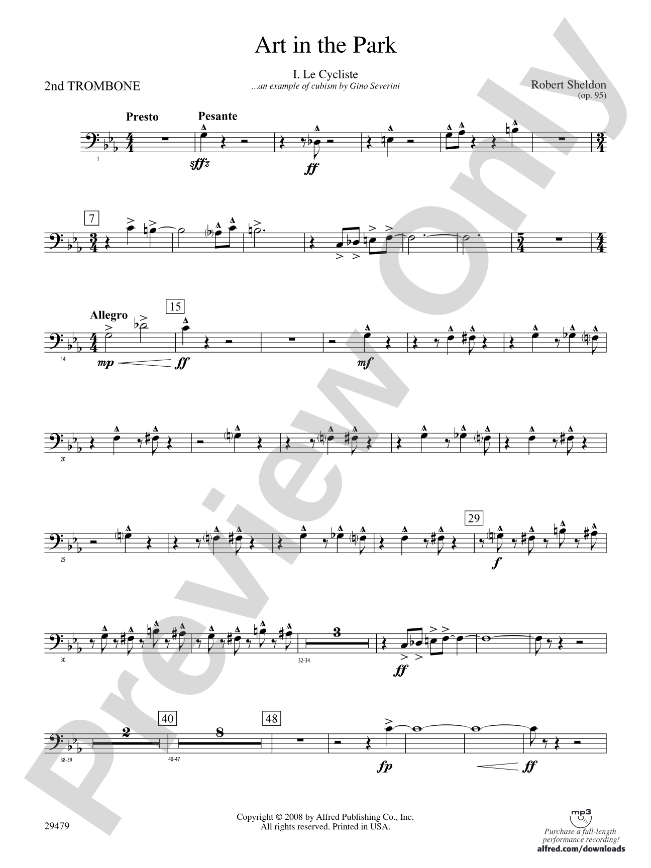 Art in the Park: 2nd Trombone