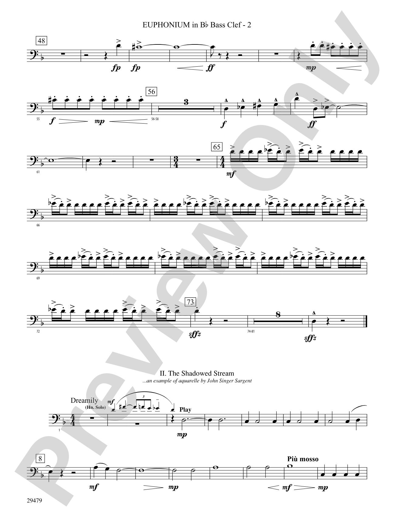 Art in the Park: (wp) B-flat Baritone B.C.