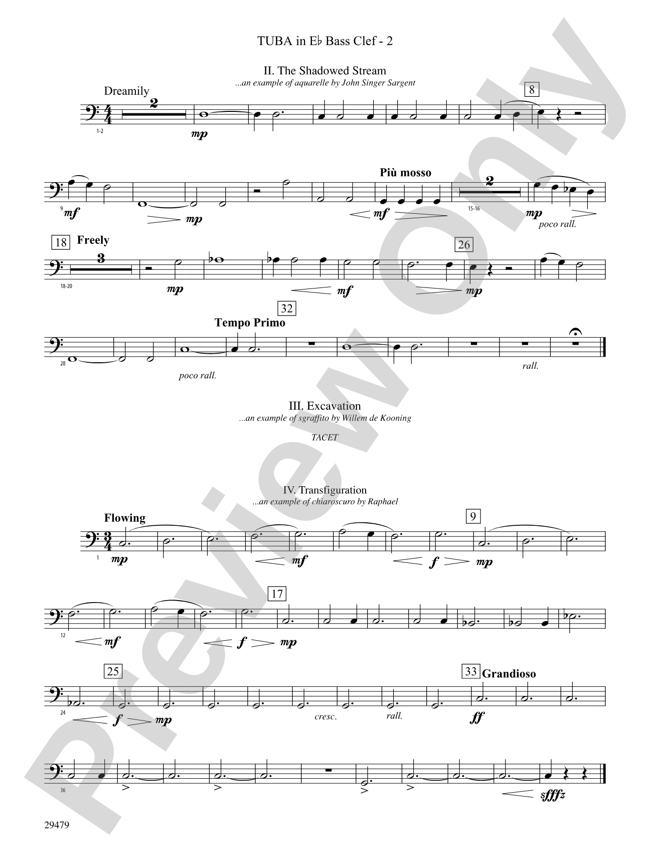 Art in the Park: (wp) E-flat Tuba B.C.