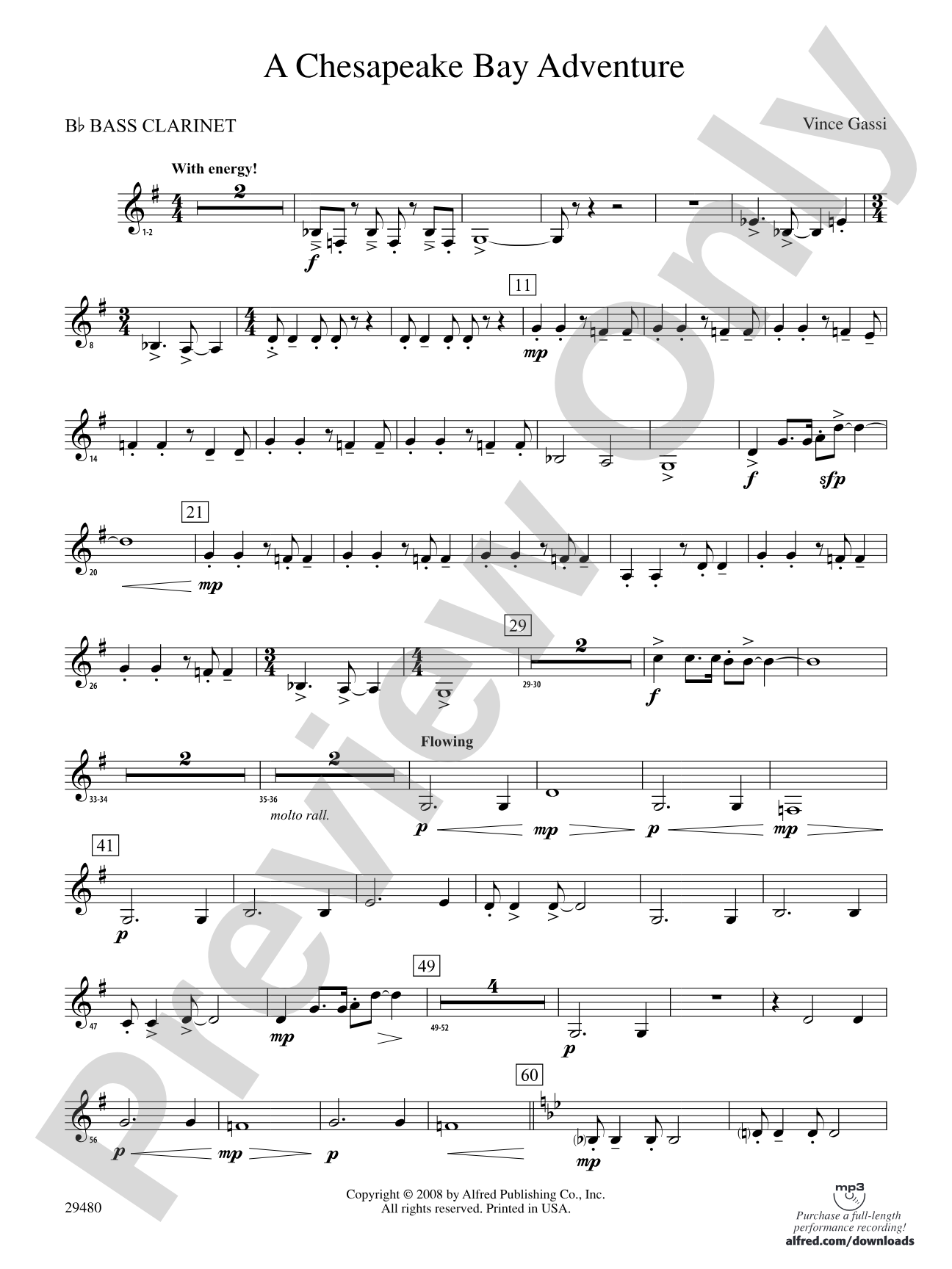 A Chesapeake Bay Adventure: B-flat Bass Clarinet