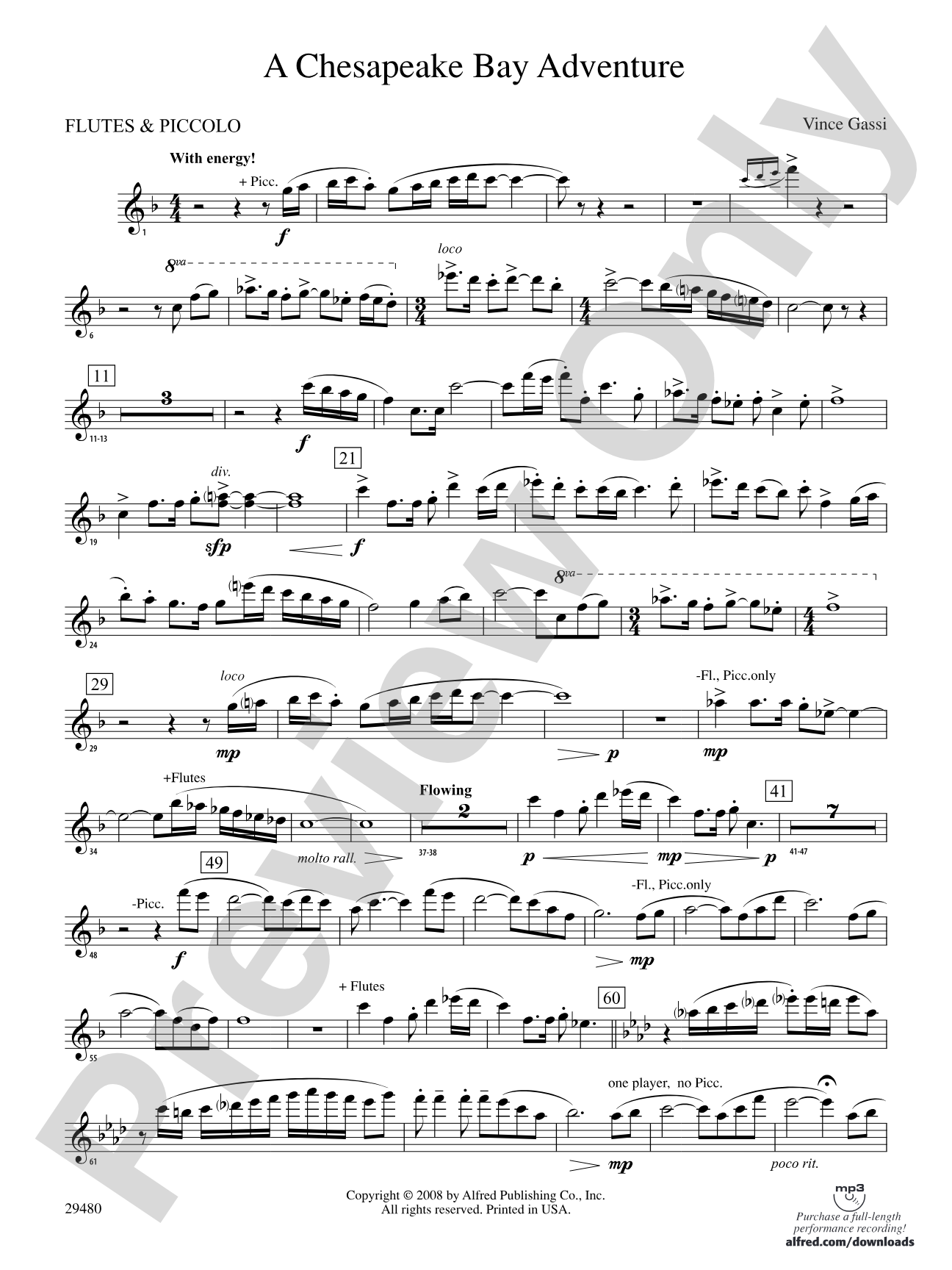 A Chesapeake Bay Adventure: Flute