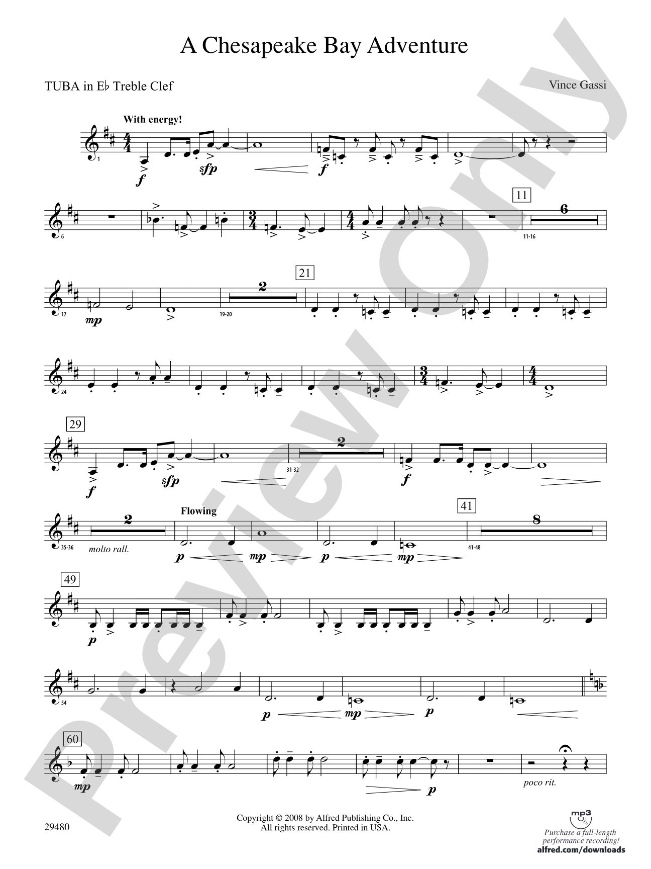 A Chesapeake Bay Adventure: (wp) E-flat Tuba T.C.