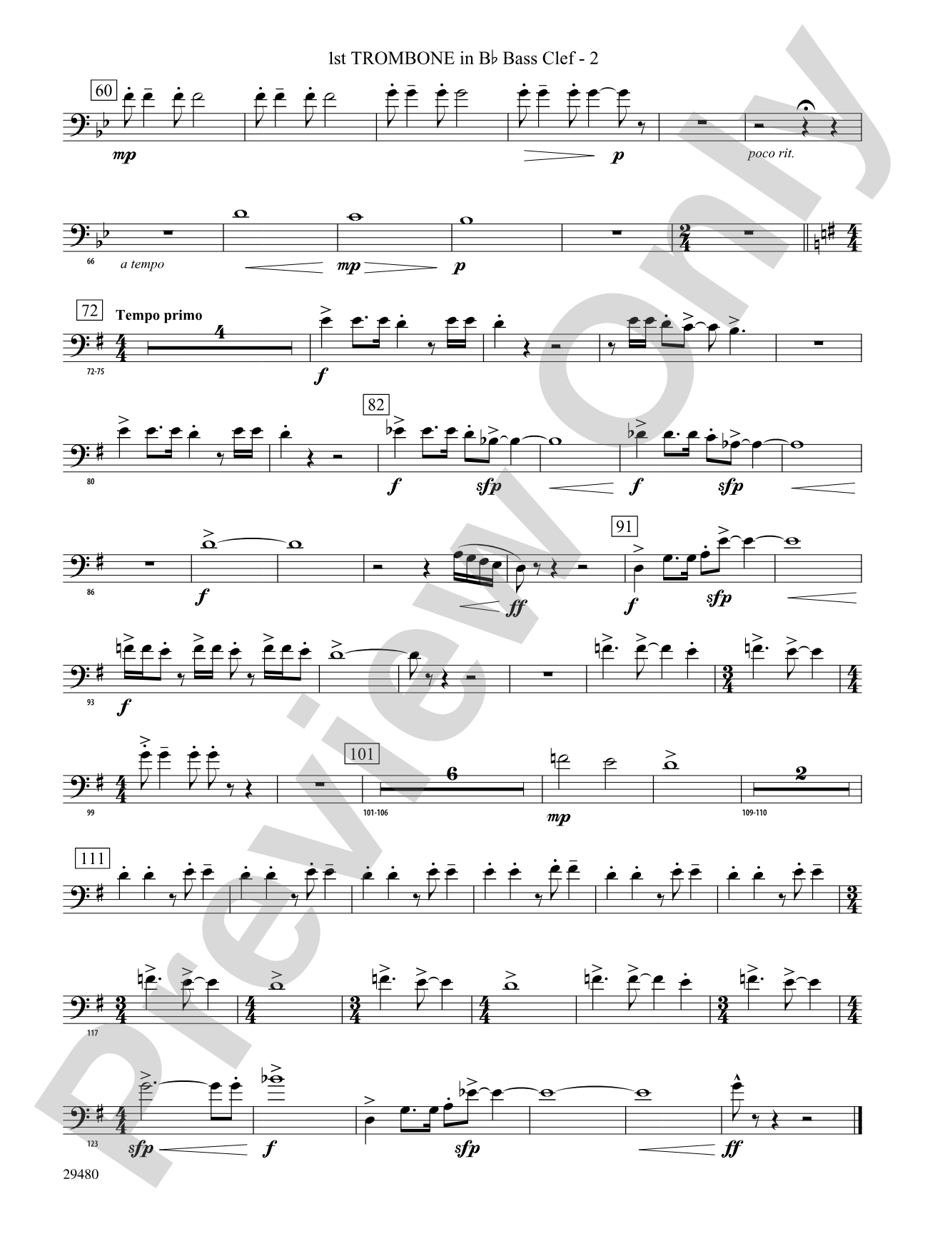 A Chesapeake Bay Adventure: (wp) 1st B-flat Trombone B.C.