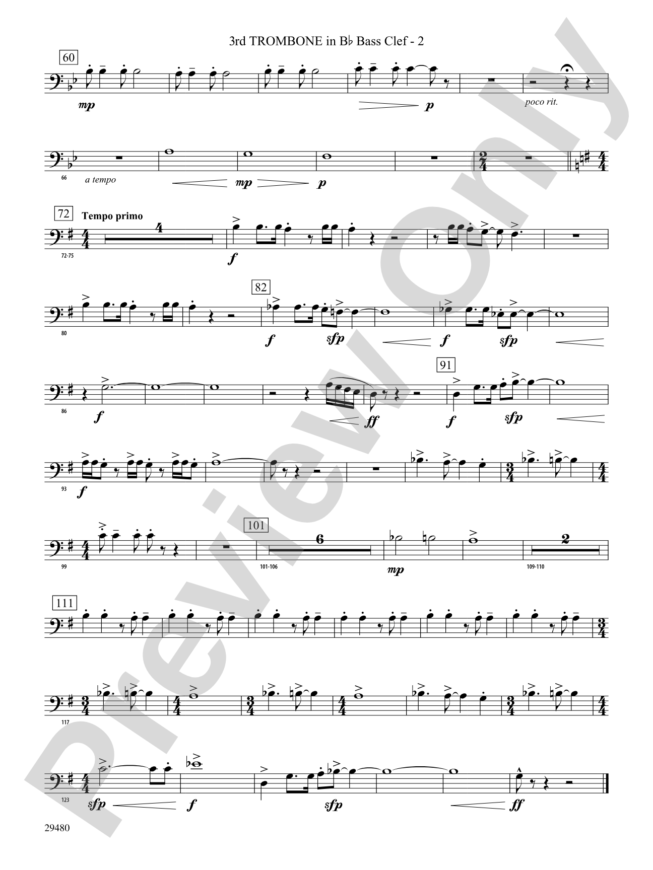 A Chesapeake Bay Adventure: (wp) 3rd B-flat Trombone B.C.