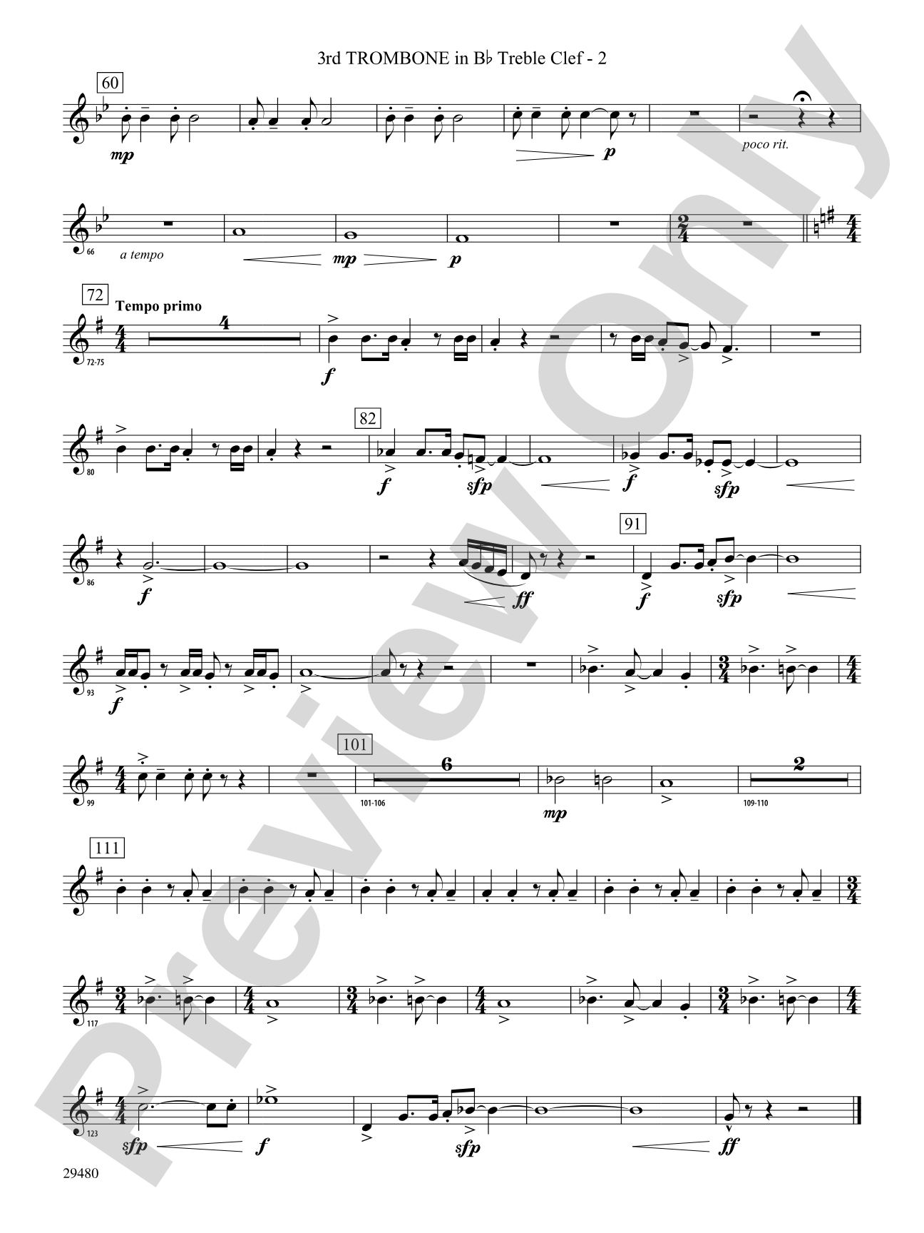 A Chesapeake Bay Adventure: (wp) 3rd B-flat Trombone T.C.