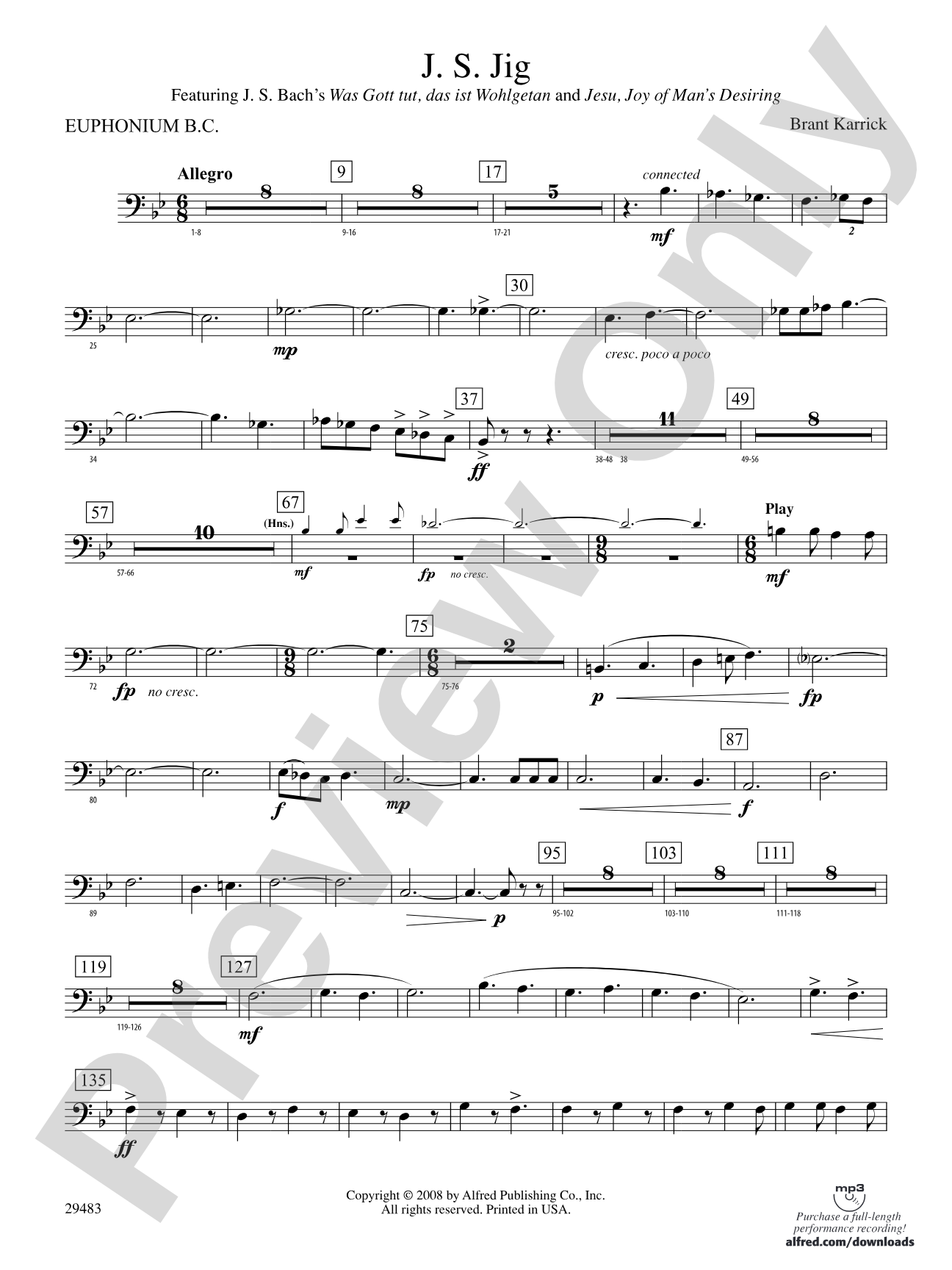 J.S. Jig: Baritone B.C.