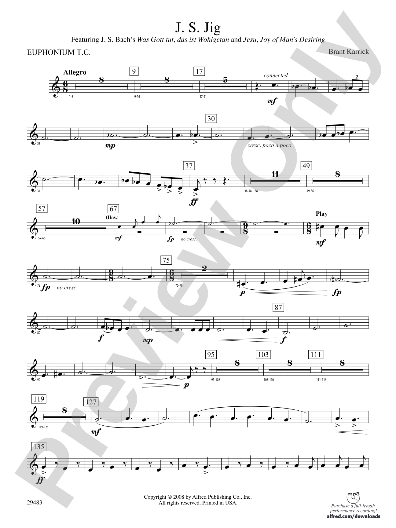 J.S. Jig: Baritone T.C.