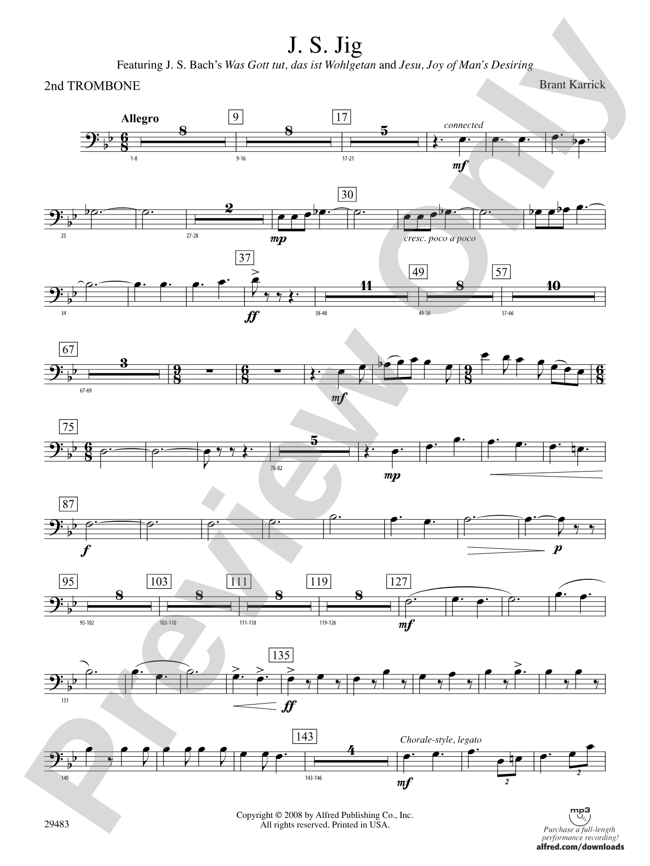 J.S. Jig: 2nd Trombone