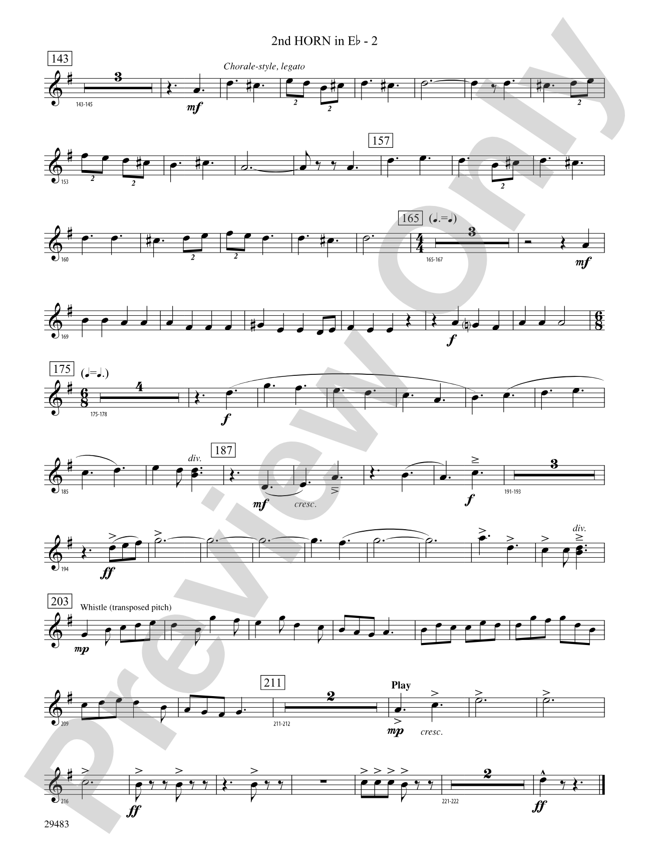 J.S. Jig: (wp) 2nd Horn in E-flat