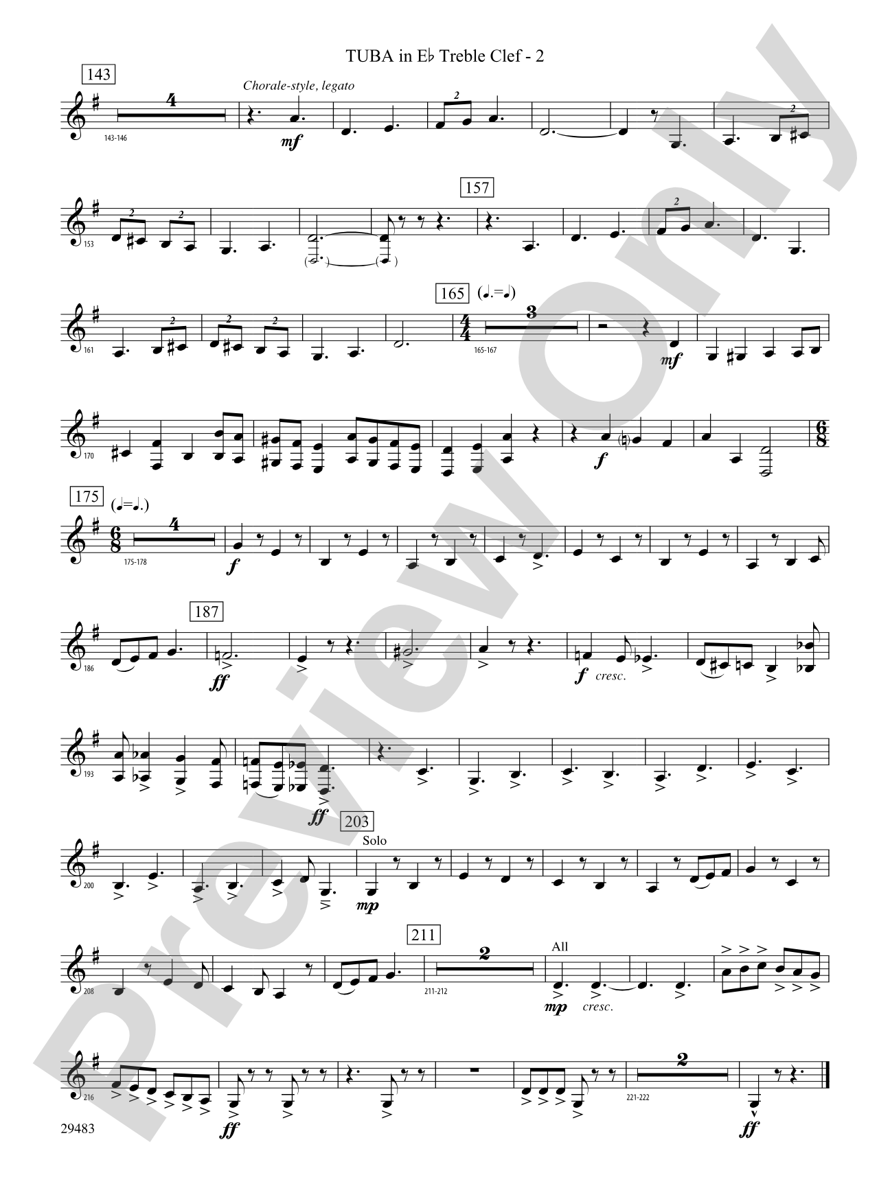 J.S. Jig: (wp) E-flat Tuba T.C.