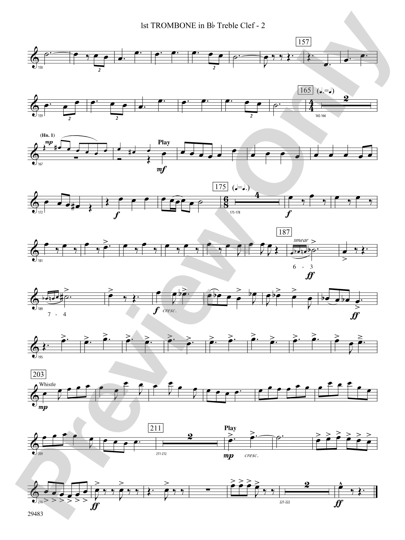 J.S. Jig: (wp) 1st B-flat Trombone T.C.