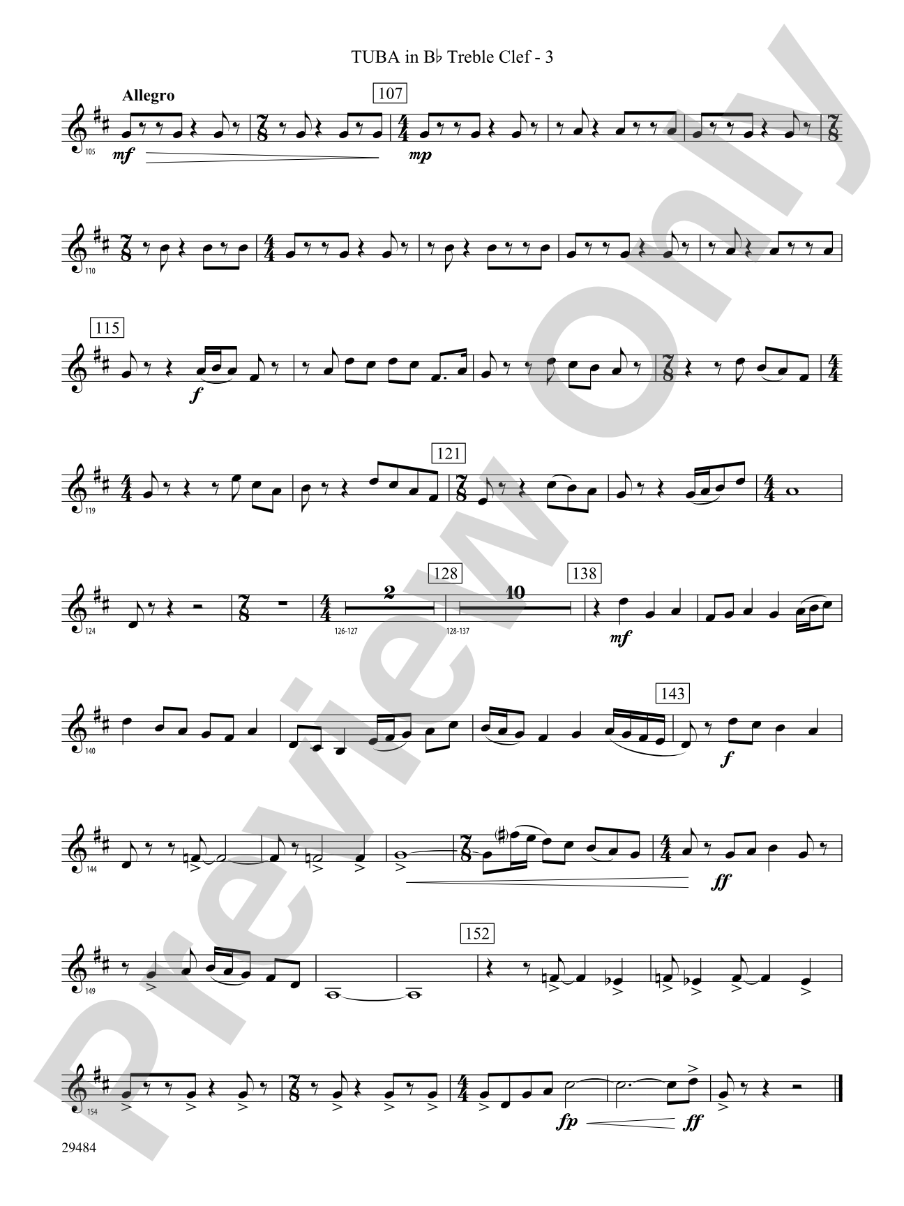 Spirit of Flight: (wp) B-flat Tuba T.C.