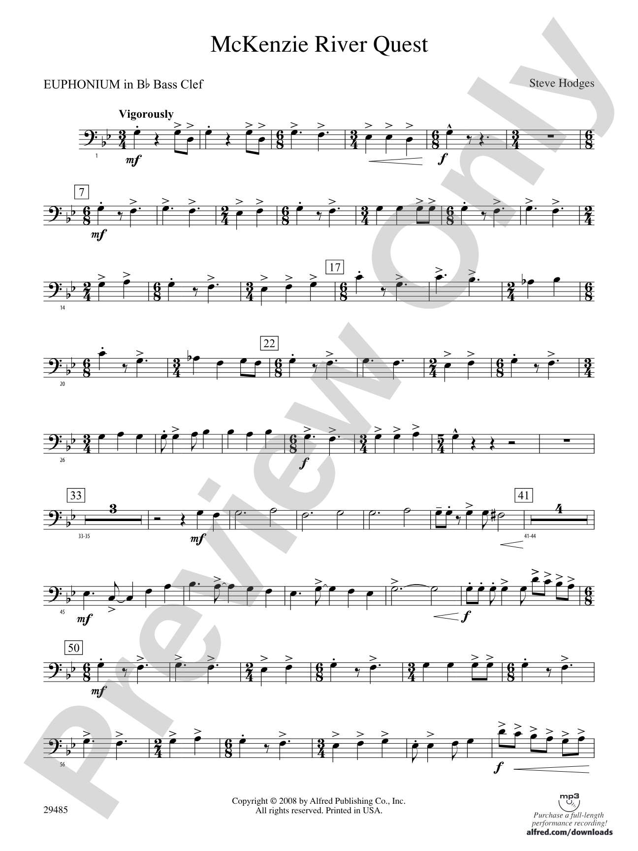 McKenzie River Quest: (wp) B-flat Baritone B.C.